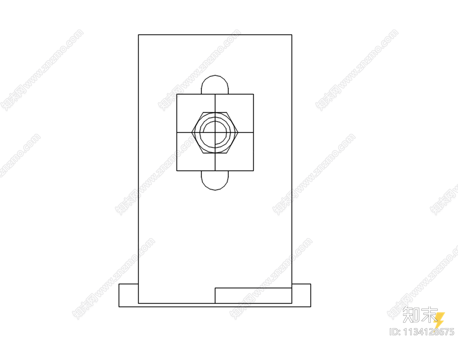 五金cad施工图下载【ID:1134128675】