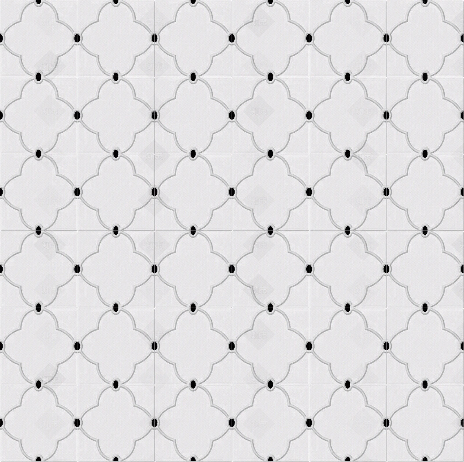 黑白花砖贴图下载【ID:1134136018】