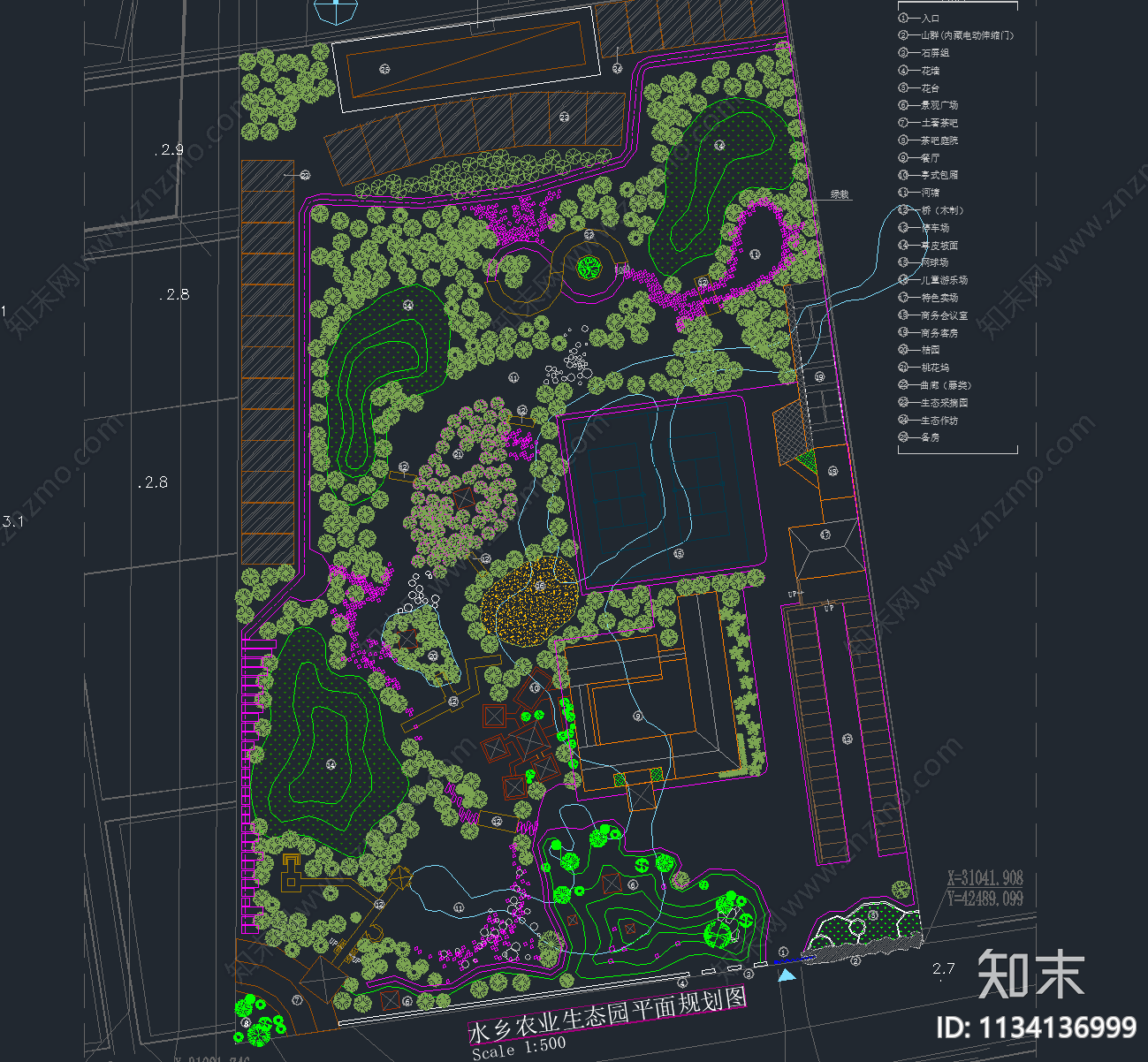 32套旅游度假村农业景观平面图施工图下载【ID:1134136999】