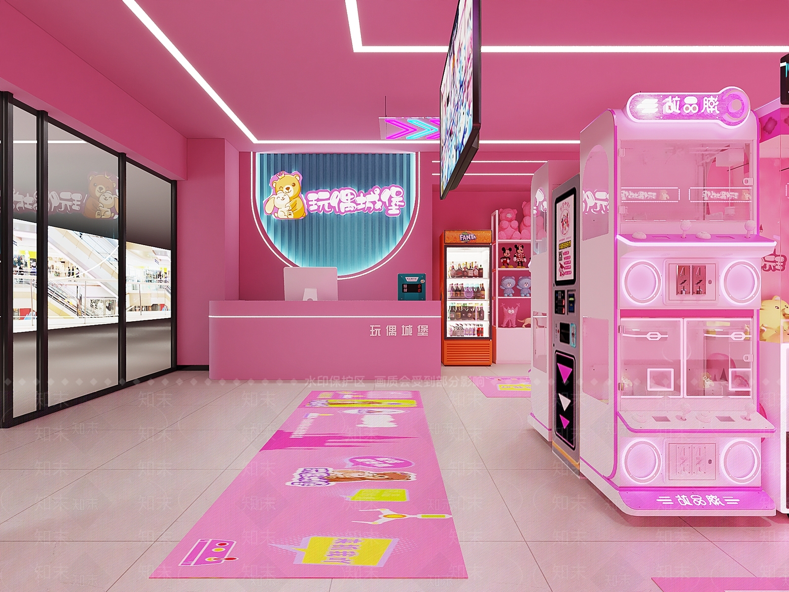 现代玩具礼品店3D模型下载【ID:1134138118】
