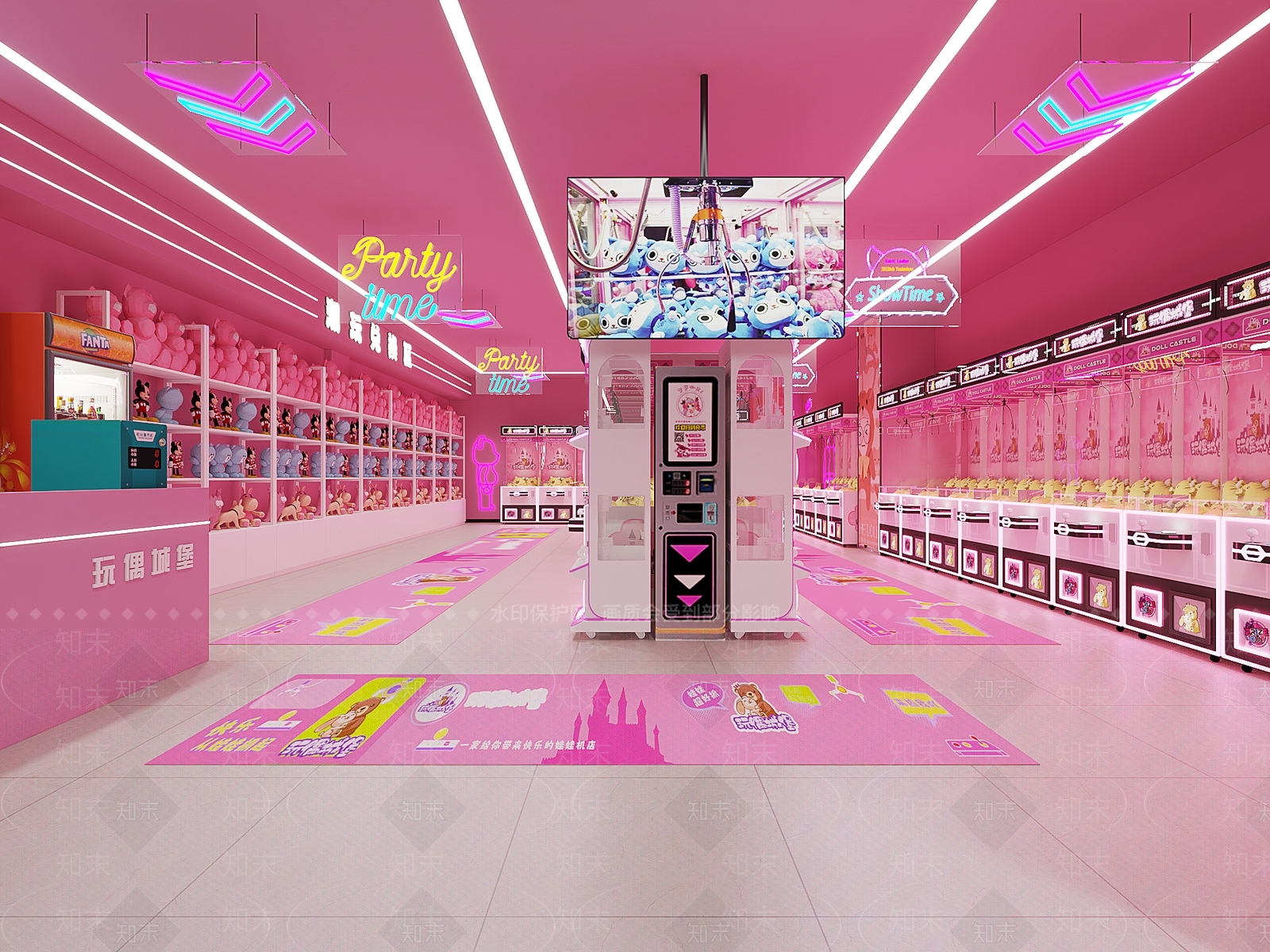 现代玩具礼品店3D模型下载【ID:1134138118】