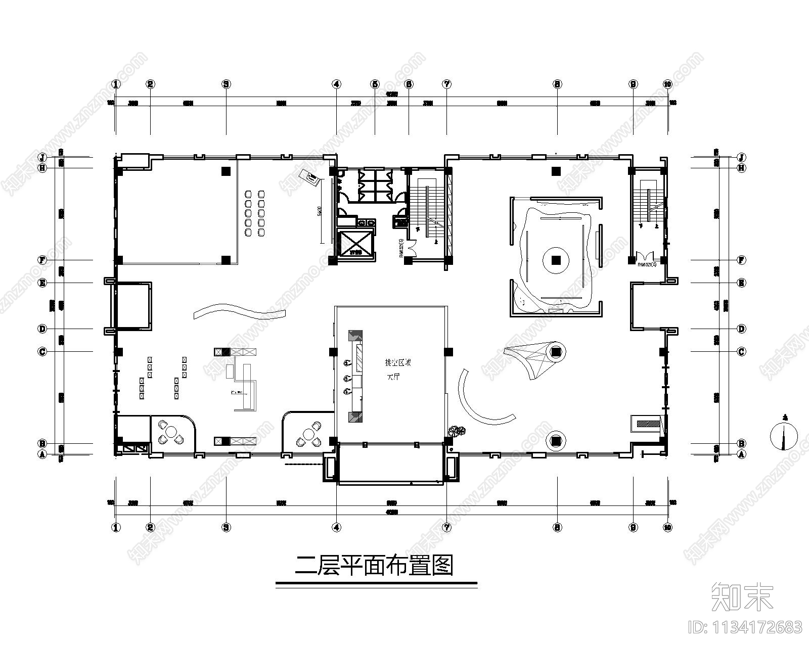 国能科技办公楼室内效果图施工图下载【ID:1134172683】