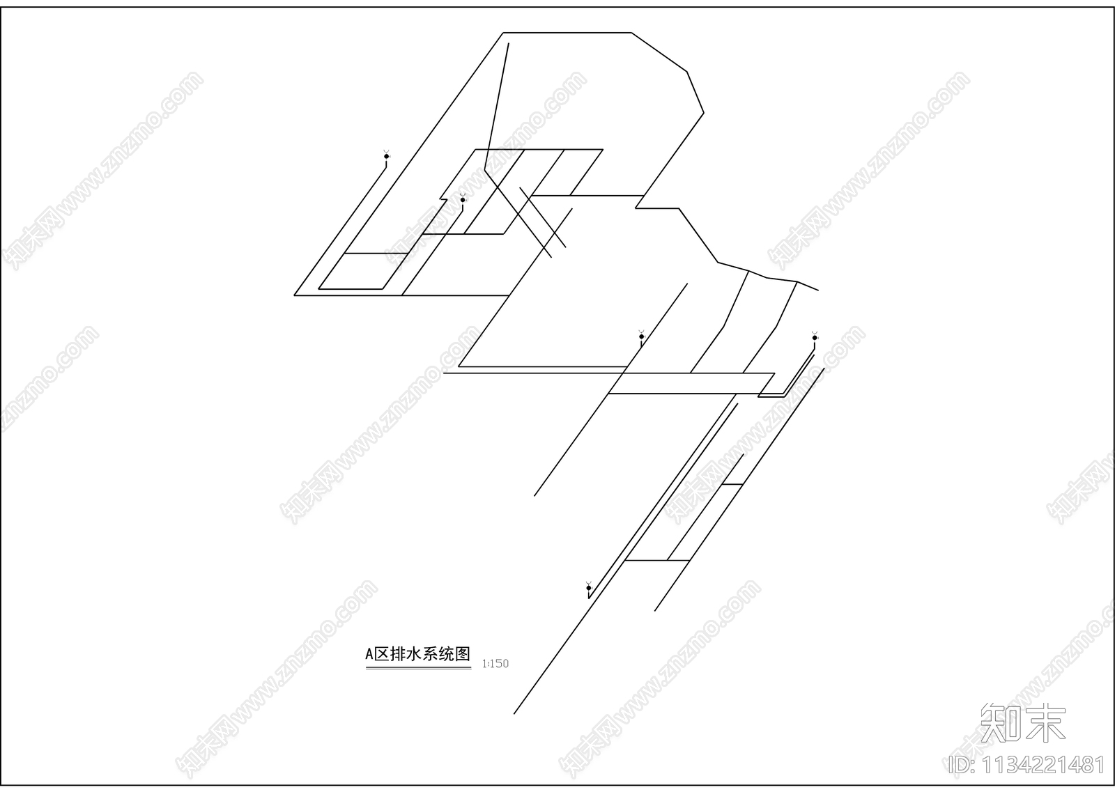 屋顶花园给排水施工图下载【ID:1134221481】