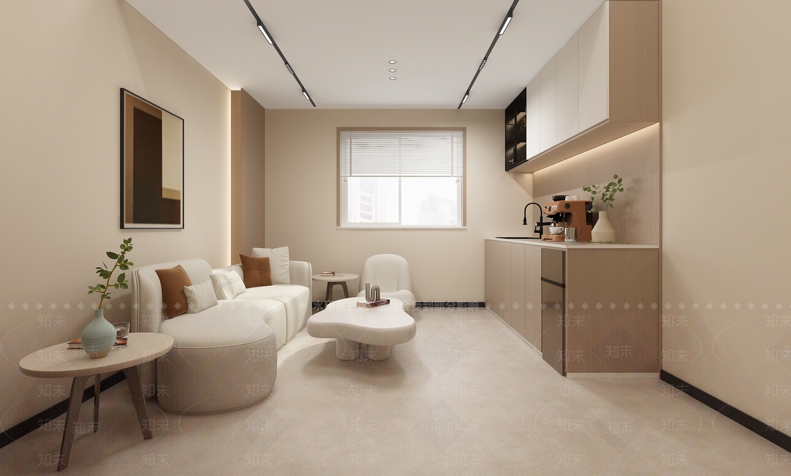 现代单身公寓3D模型下载【ID:1134247764】