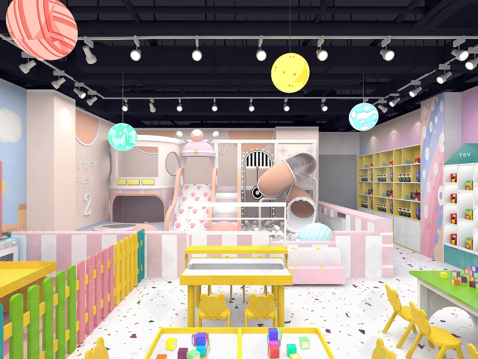 现代玩具礼品店3D模型下载【ID:1134259765】