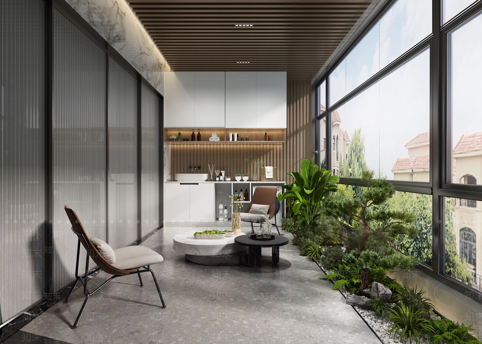 现代家居阳台3D模型下载【ID:1134269228】