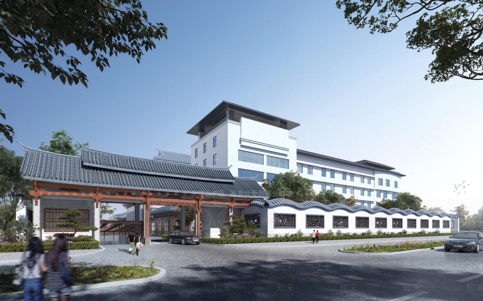 新中式标本展示中心SU模型下载【ID:1134302413】