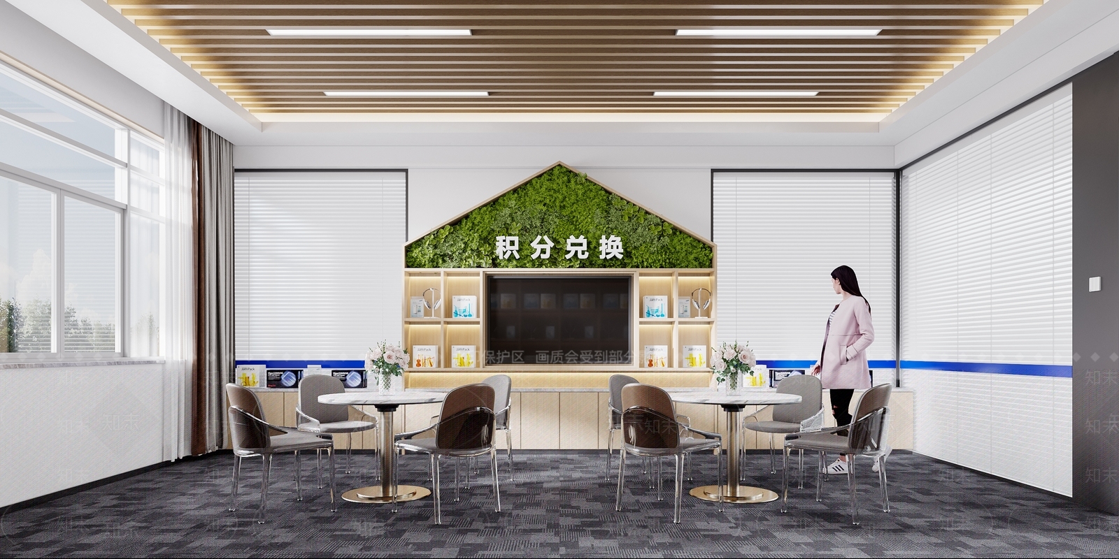 现代茶水间3D模型下载【ID:1134304289】