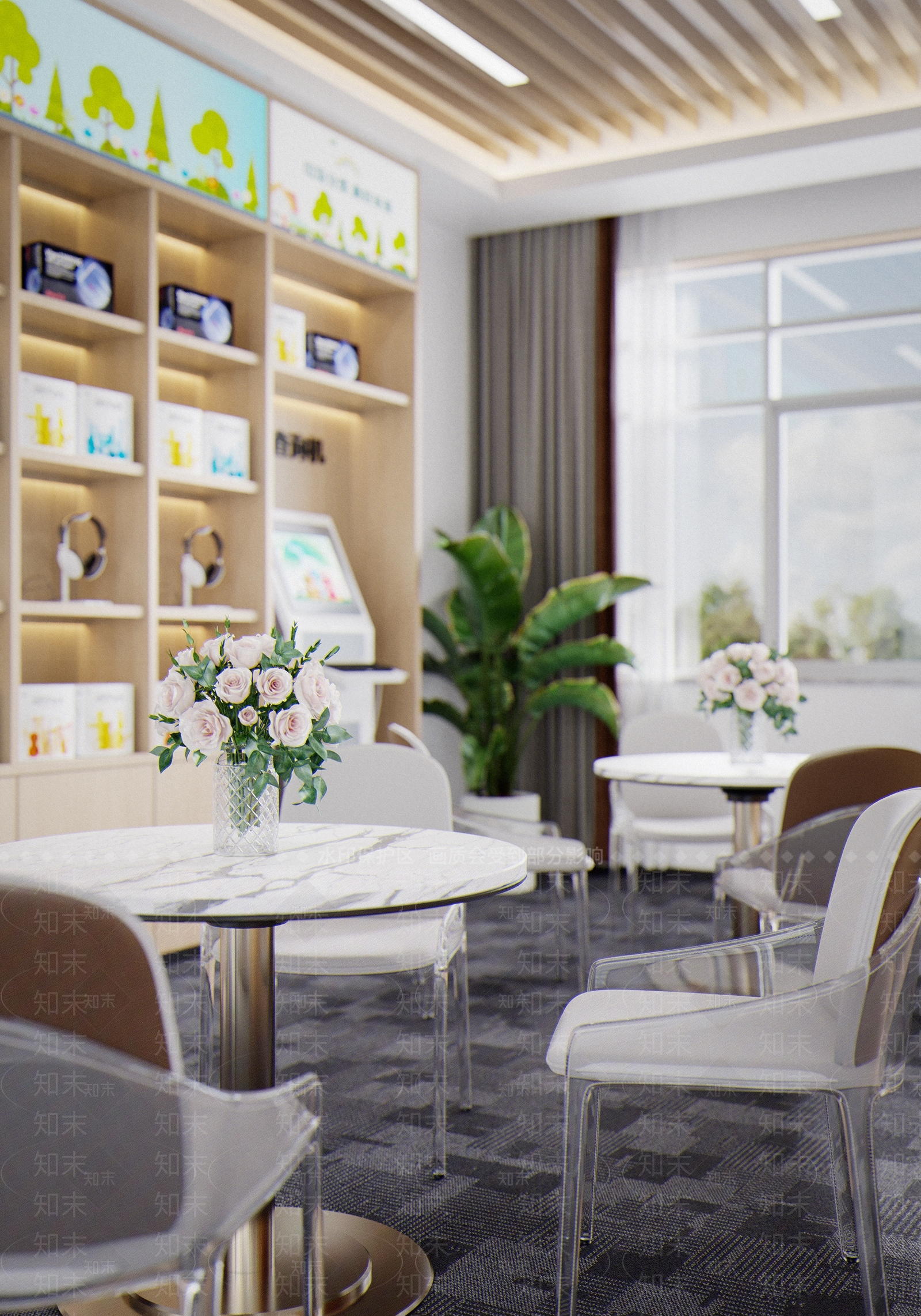 现代茶水间3D模型下载【ID:1134304289】