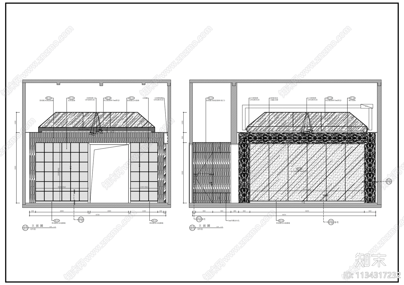 超豪华会所建筑效果图cad施工图下载【ID:1134317232】