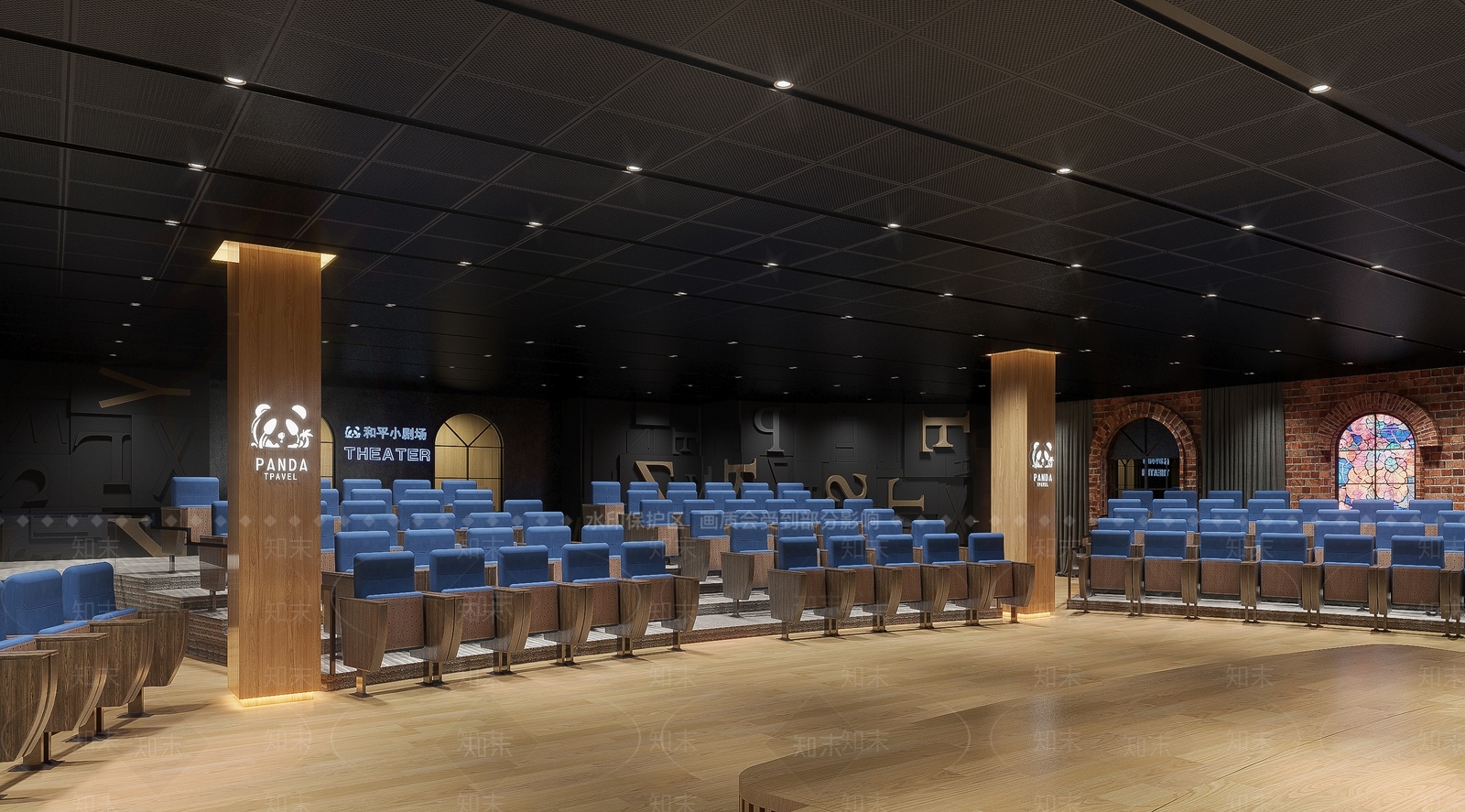 现代电影院3D模型下载【ID:1134322696】