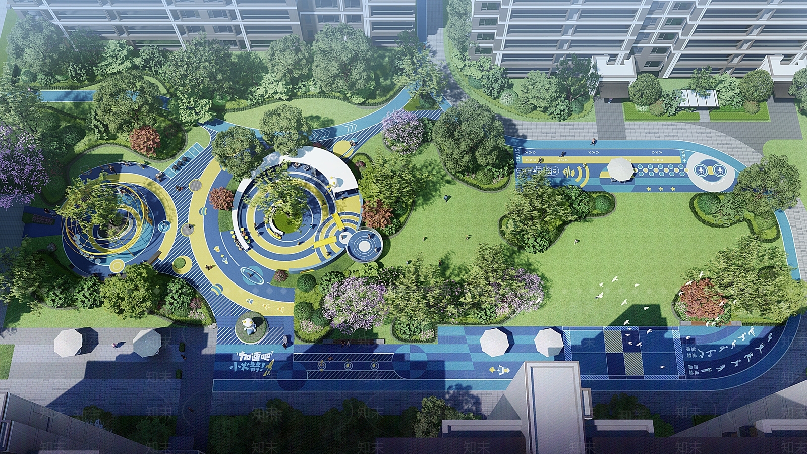 现代儿童乐园SU模型下载【ID:1134333912】