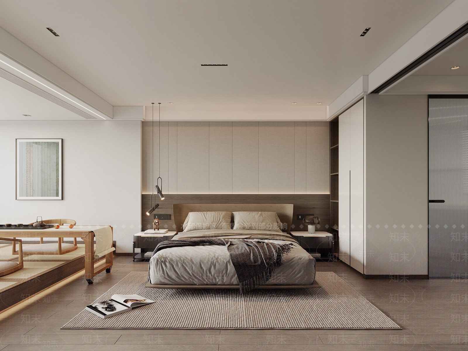 现代单身公寓3D模型下载【ID:1134365607】