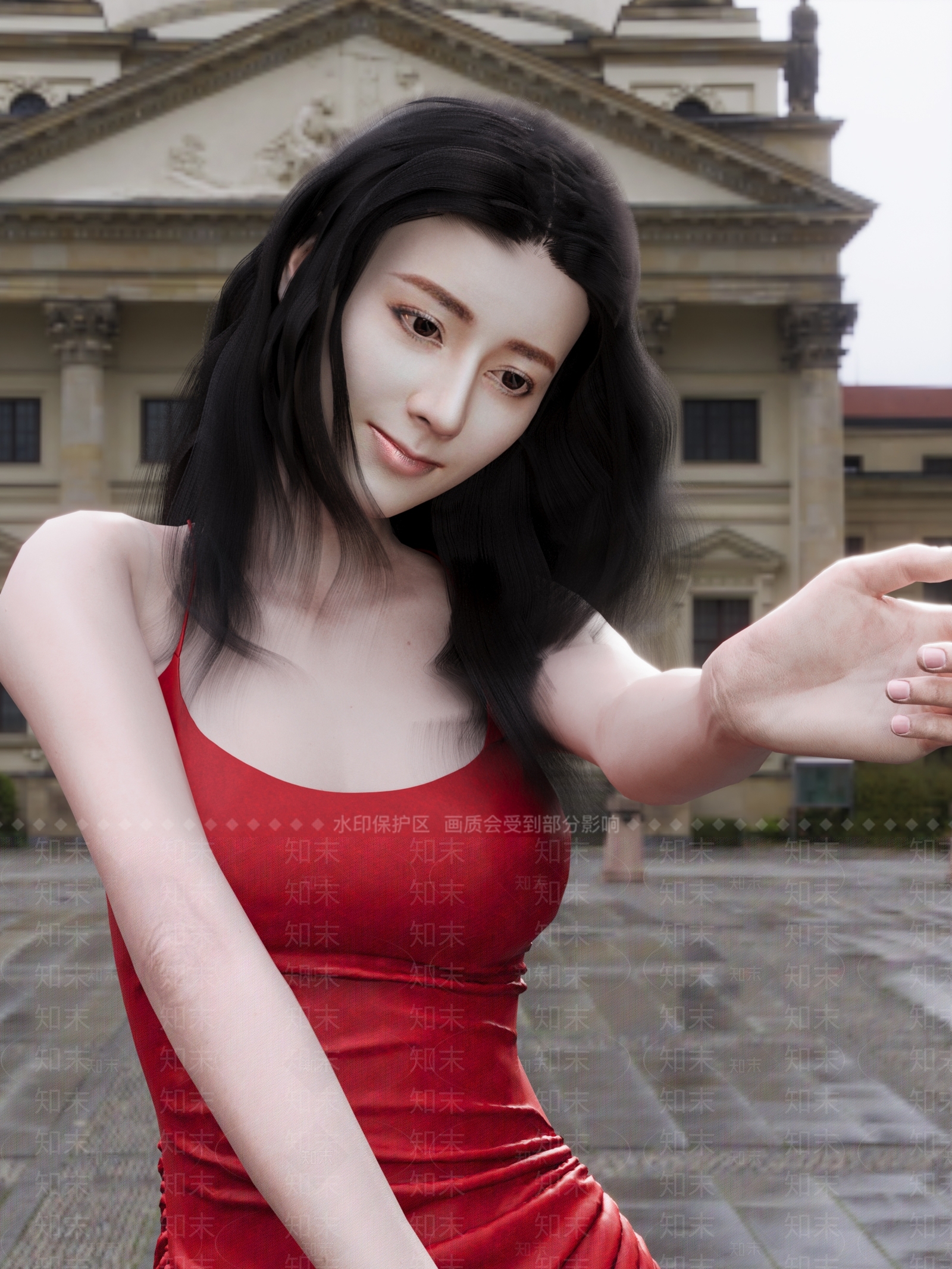 跳舞的小姐姐3D模型下载【ID:1134411588】