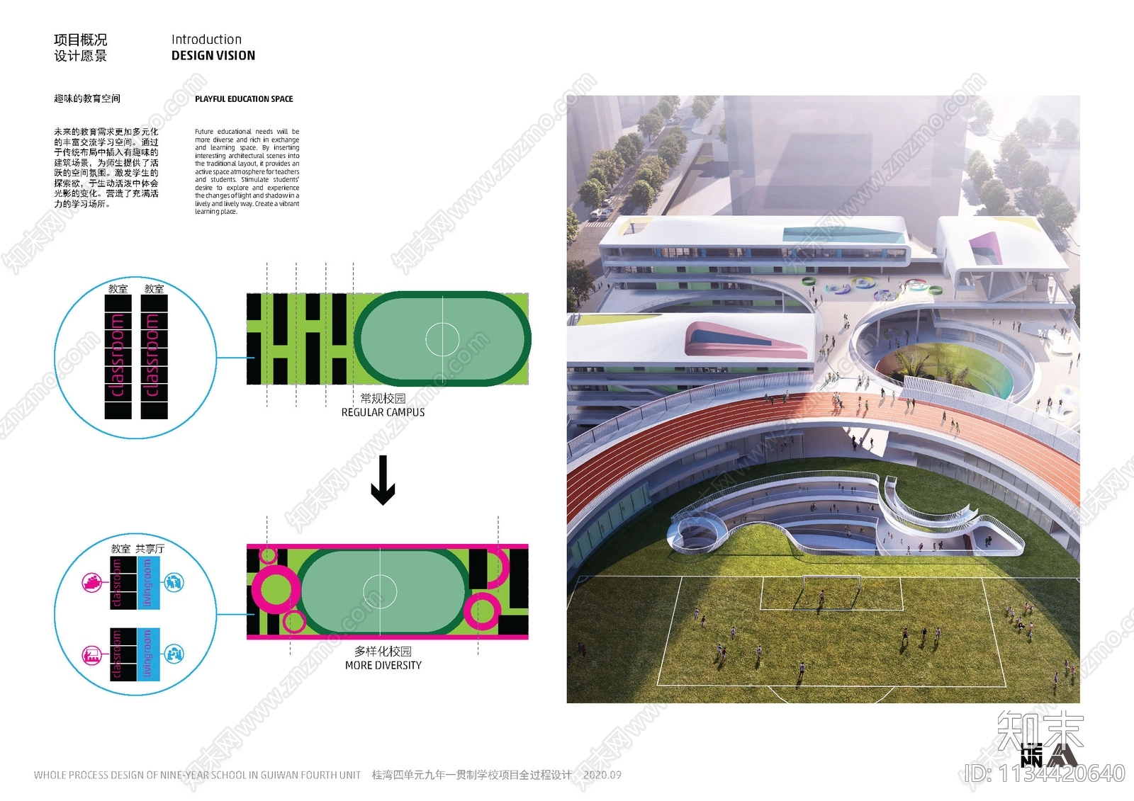 深圳前海桂湾九年一贯制学校建筑方案文本下载【ID:1134420640】