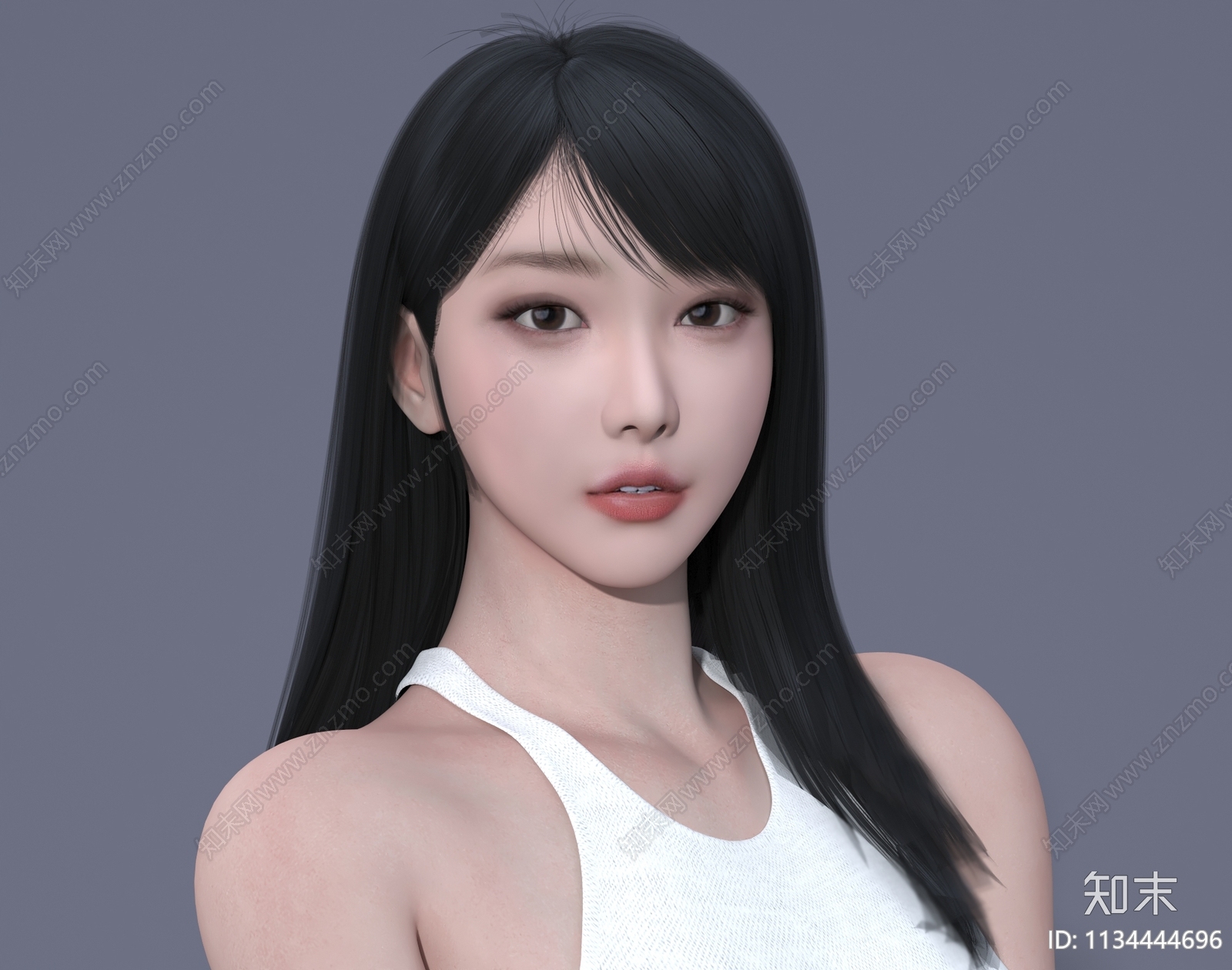 女人3d模型下载【id 1134444696】 知末3d模型网