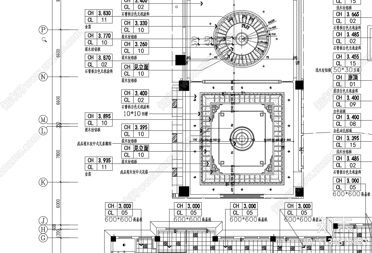 某县区中医院门诊楼装饰cad施工图下载【ID:1134610921】