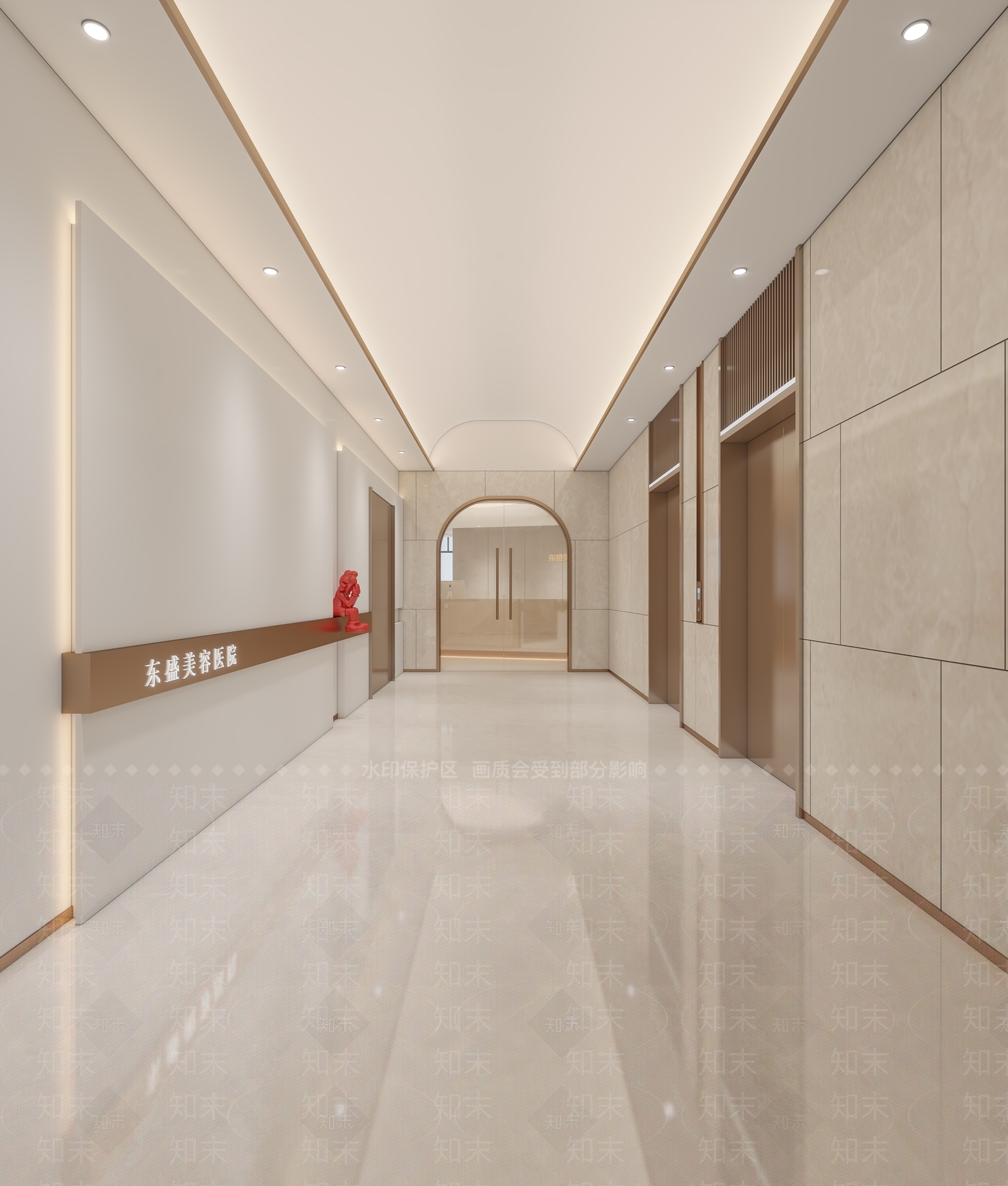 现代美容SPA店3D模型下载【ID:1134449438】