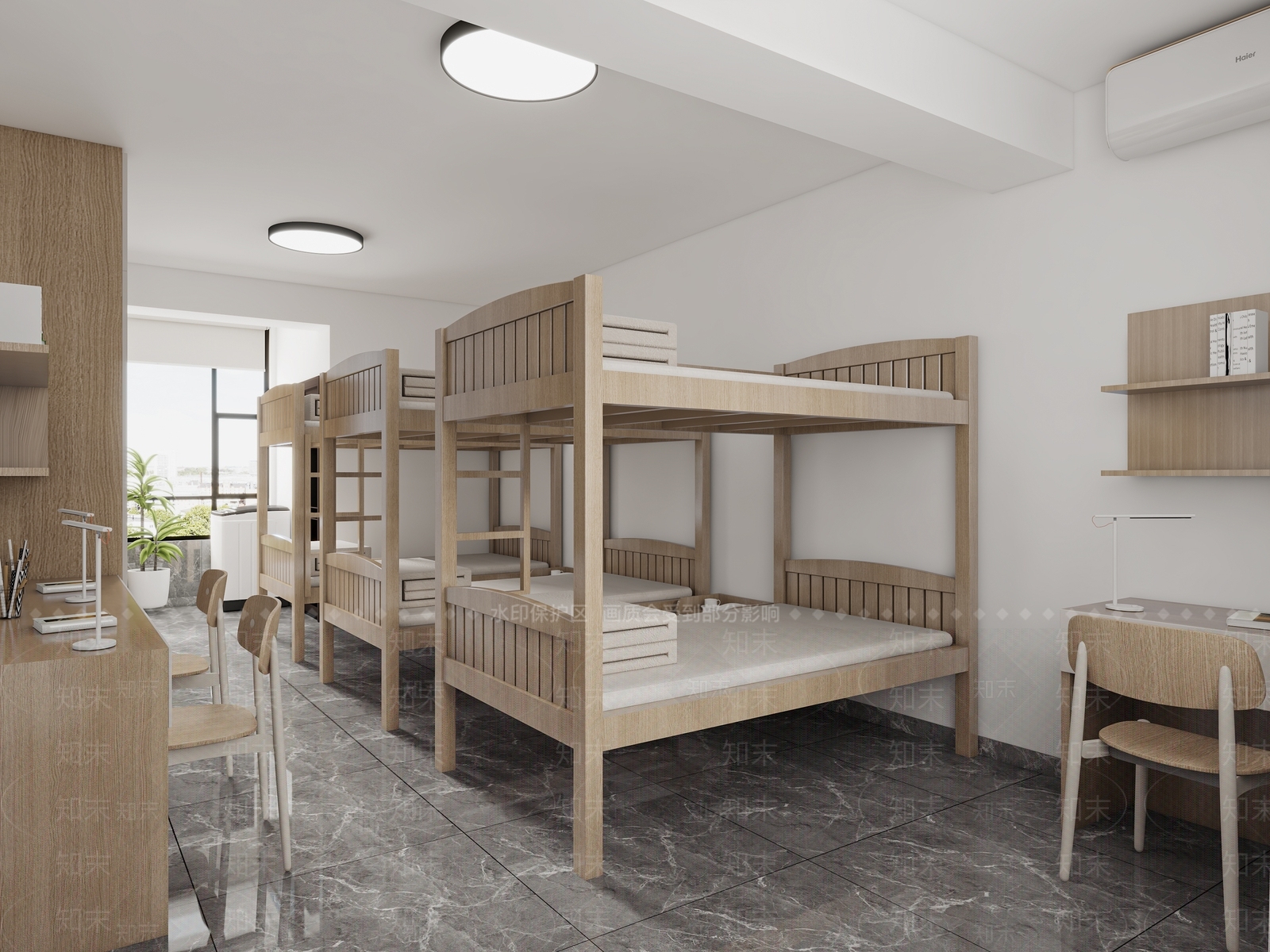 现代公司宿舍3D模型下载【ID:1134468365】