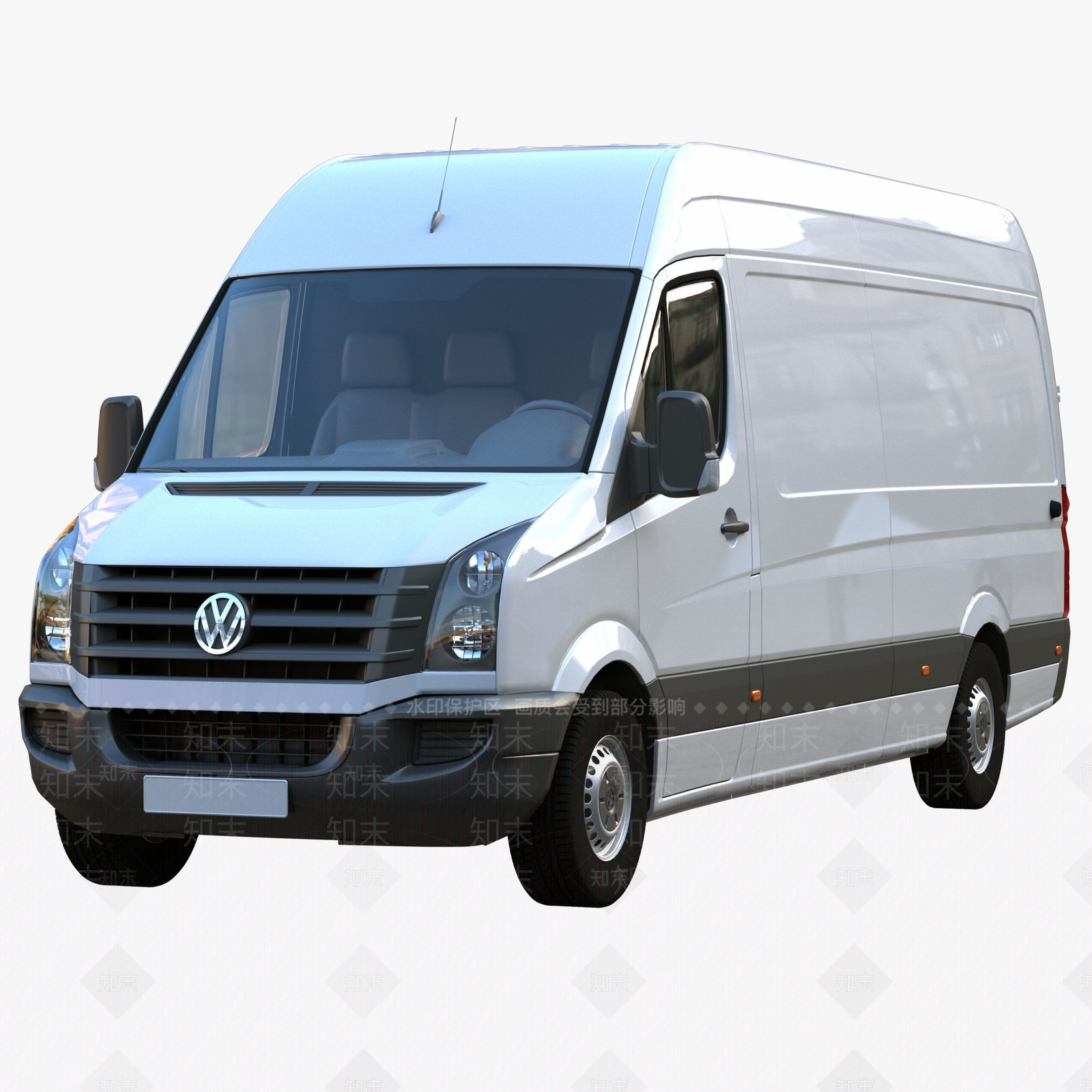 大众商务车3D模型下载【ID:1134475312】