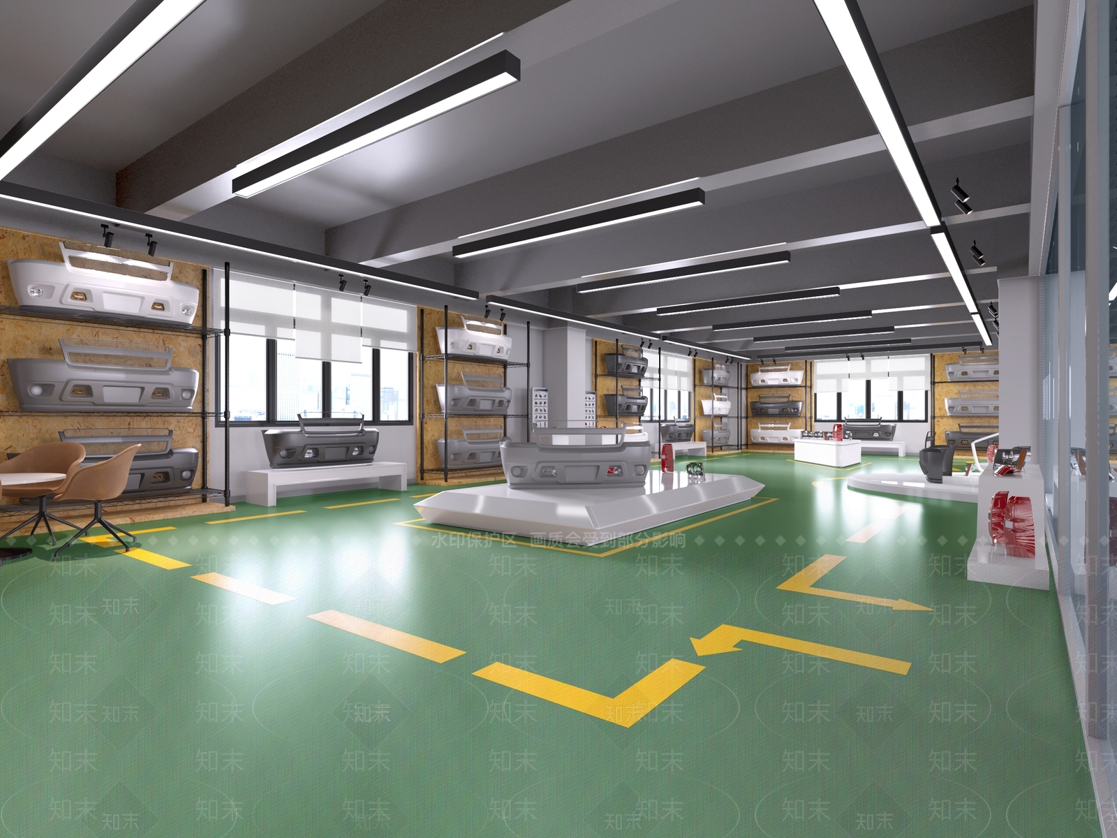 现代汽车配件车间3D模型下载【ID:1134487056】