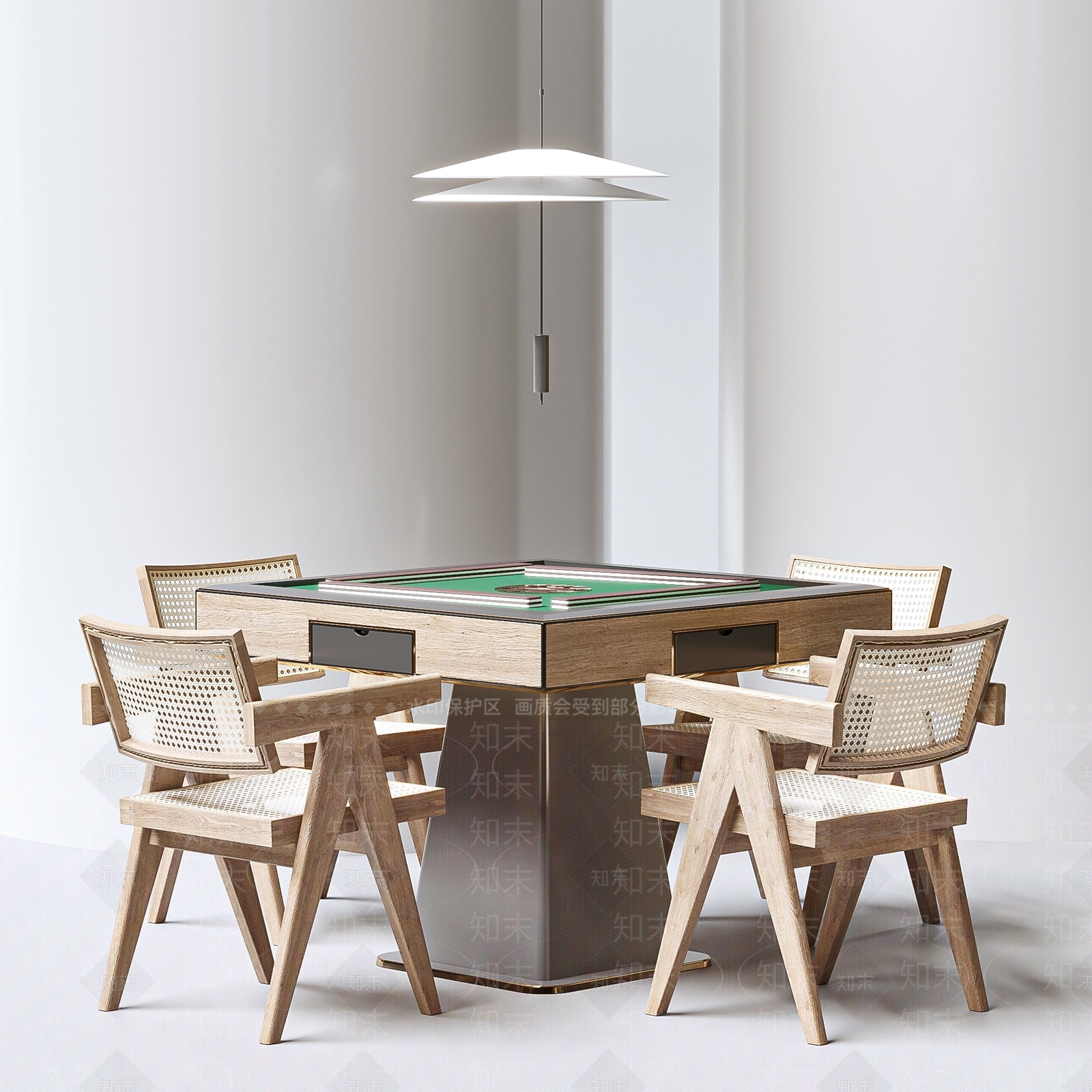 棋牌桌SU模型下载【ID:1134494533】