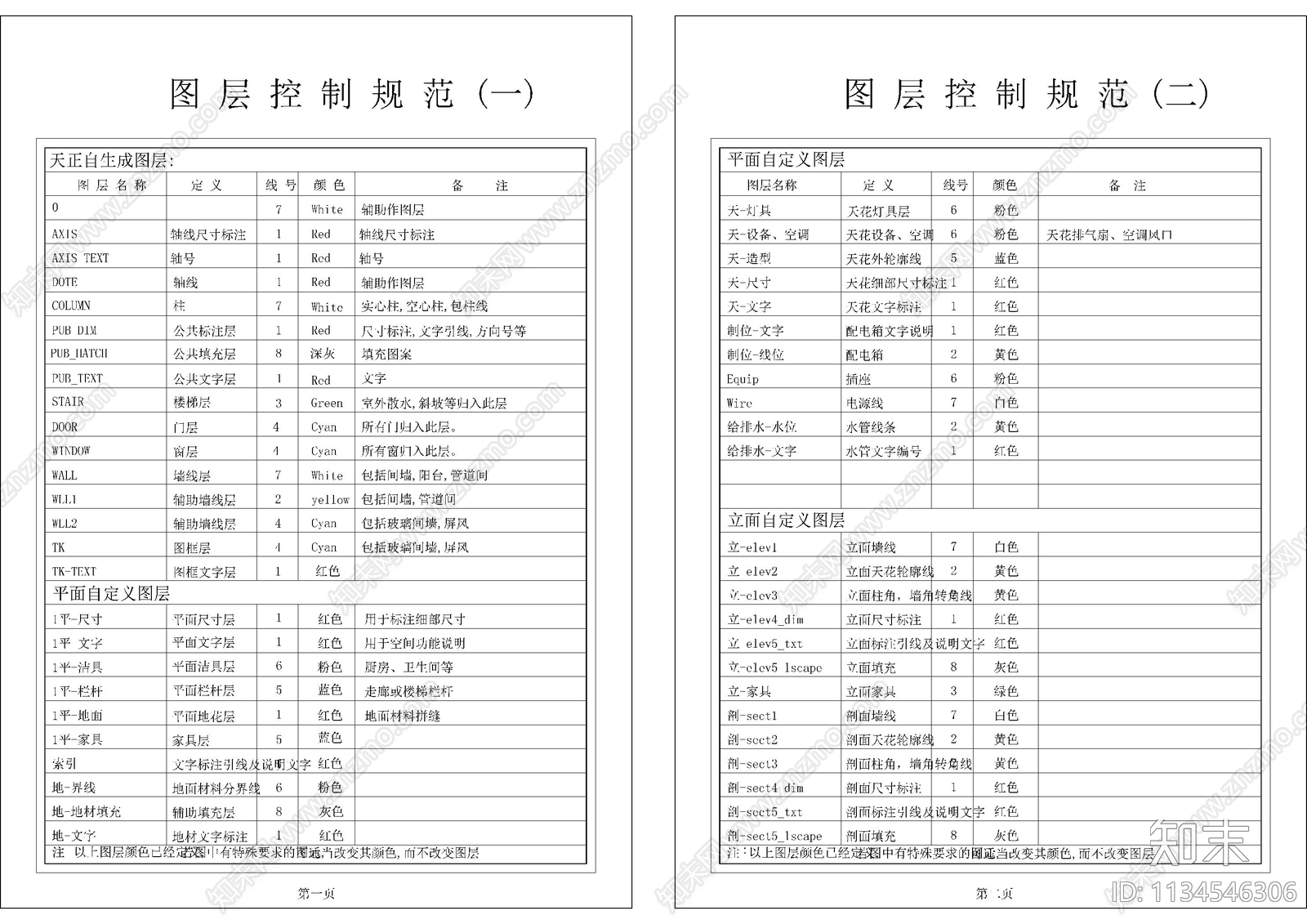 符号图例cad施工图下载【ID:1134546306】