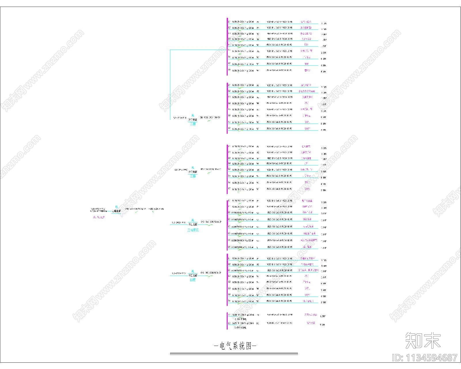 现代建筑公司办公室效果图cad施工图下载【ID:1134594687】