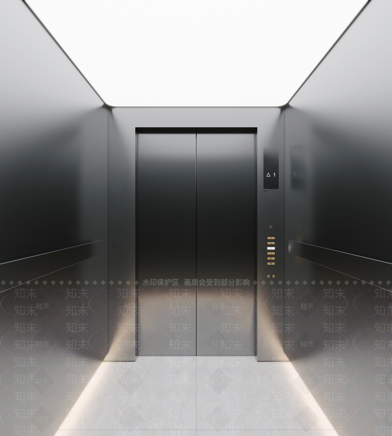 现代电梯桥箱3D模型下载【ID:1134611959】