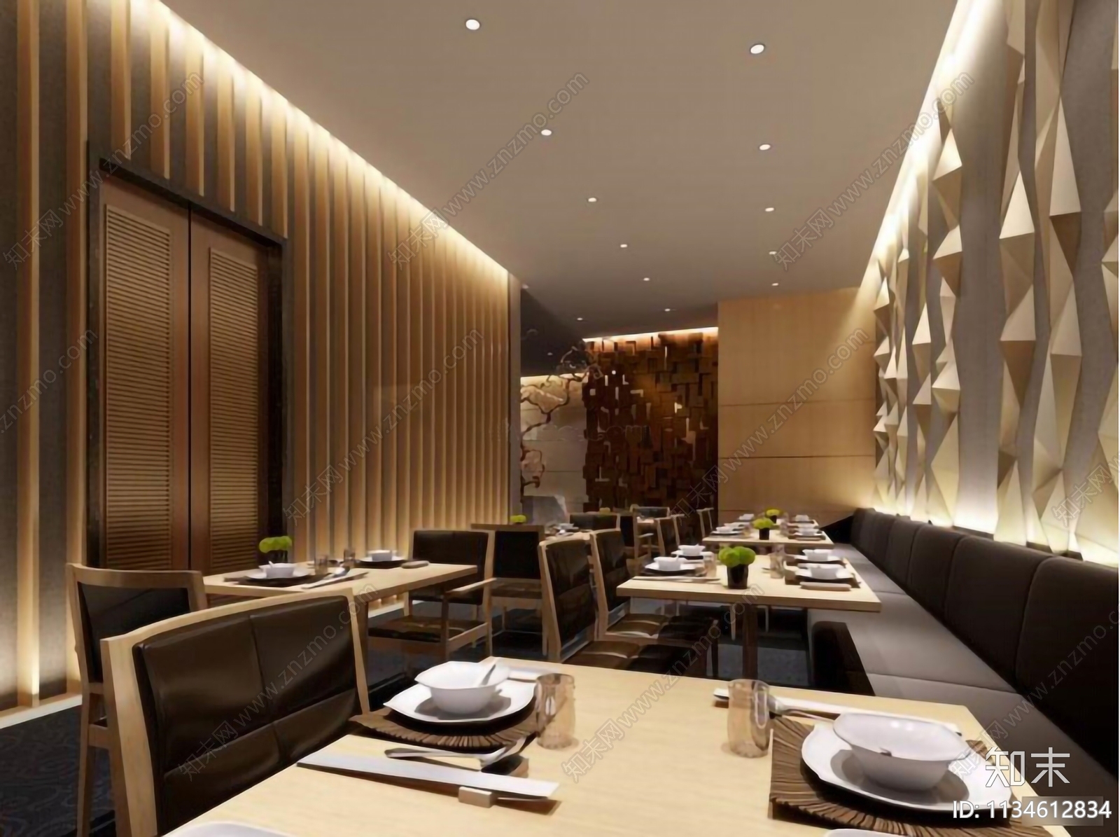 平湖南苑国际酒店cad施工图下载【ID:1134612834】