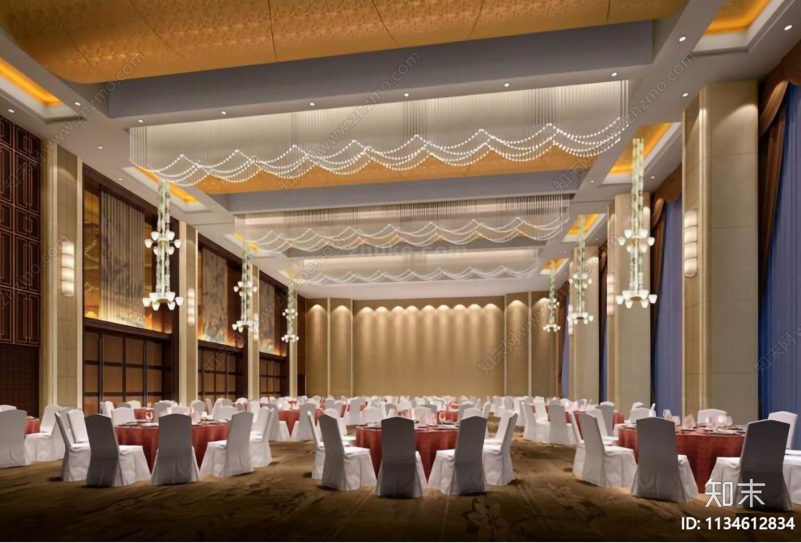 平湖南苑国际酒店施工图下载【ID:1134612834】