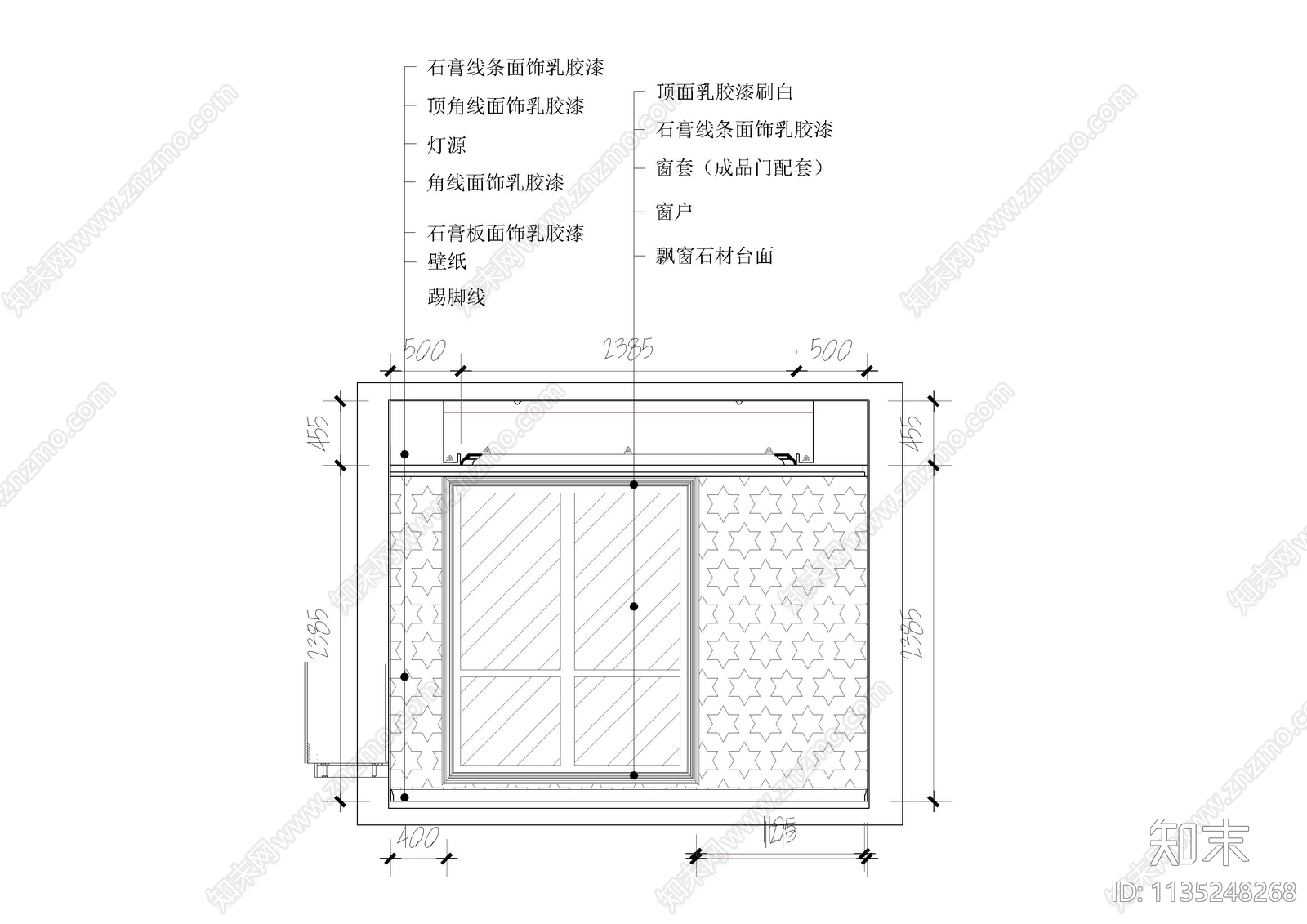 单身公寓室内cad施工图下载【ID:1135248268】