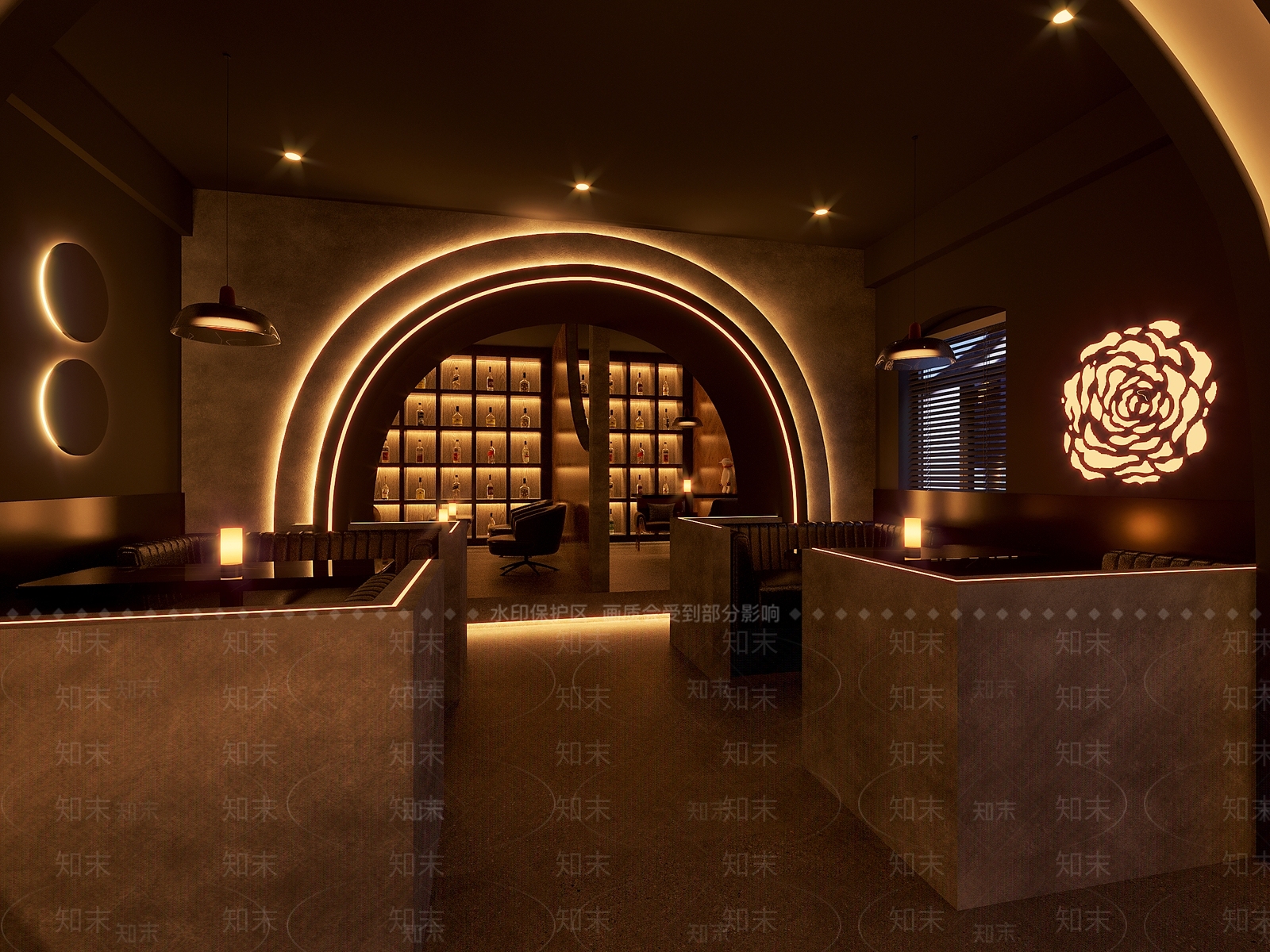 现代酒吧3D模型下载【ID:1134635522】