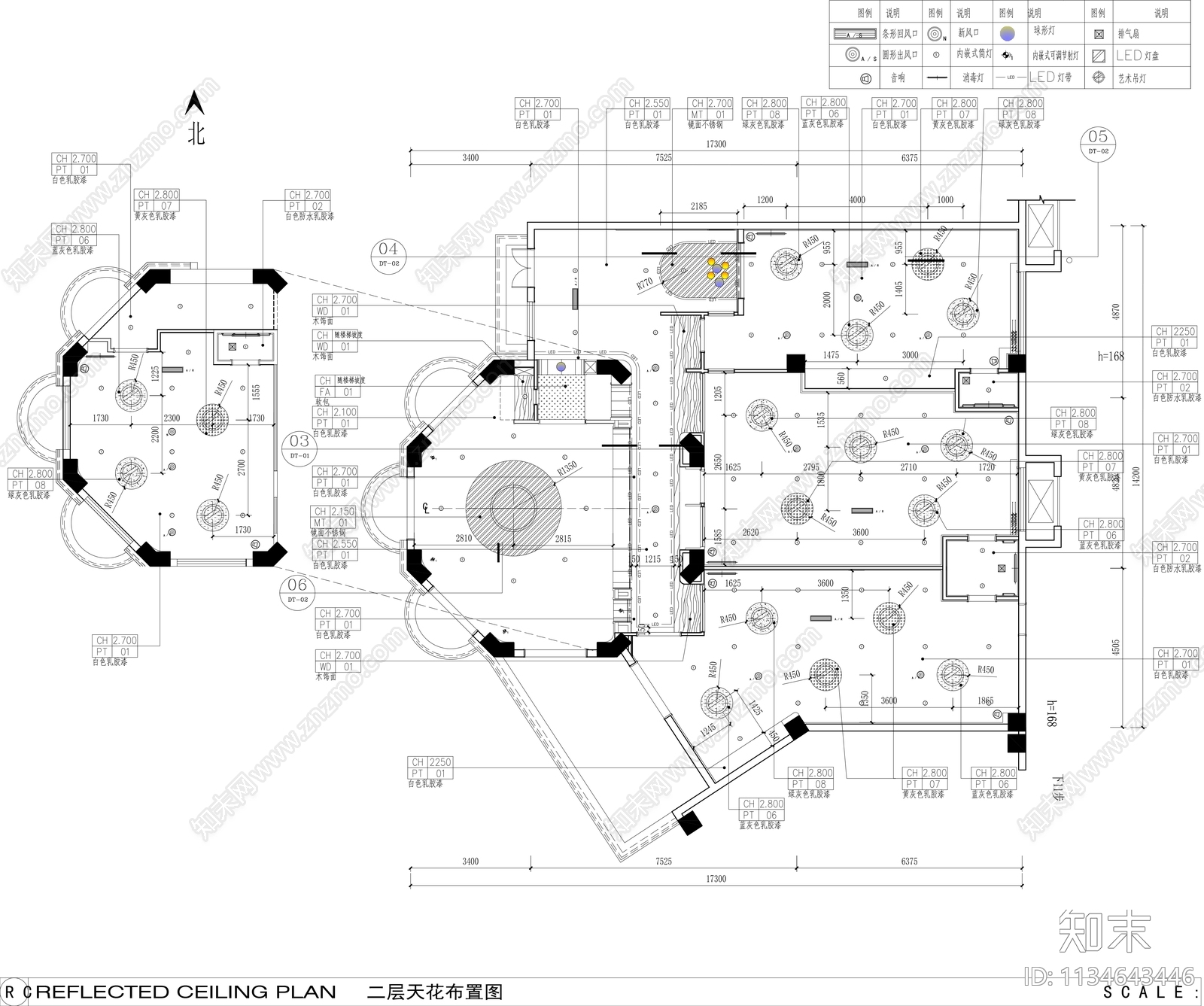 早教中心效果图cad施工图下载【ID:1134643446】