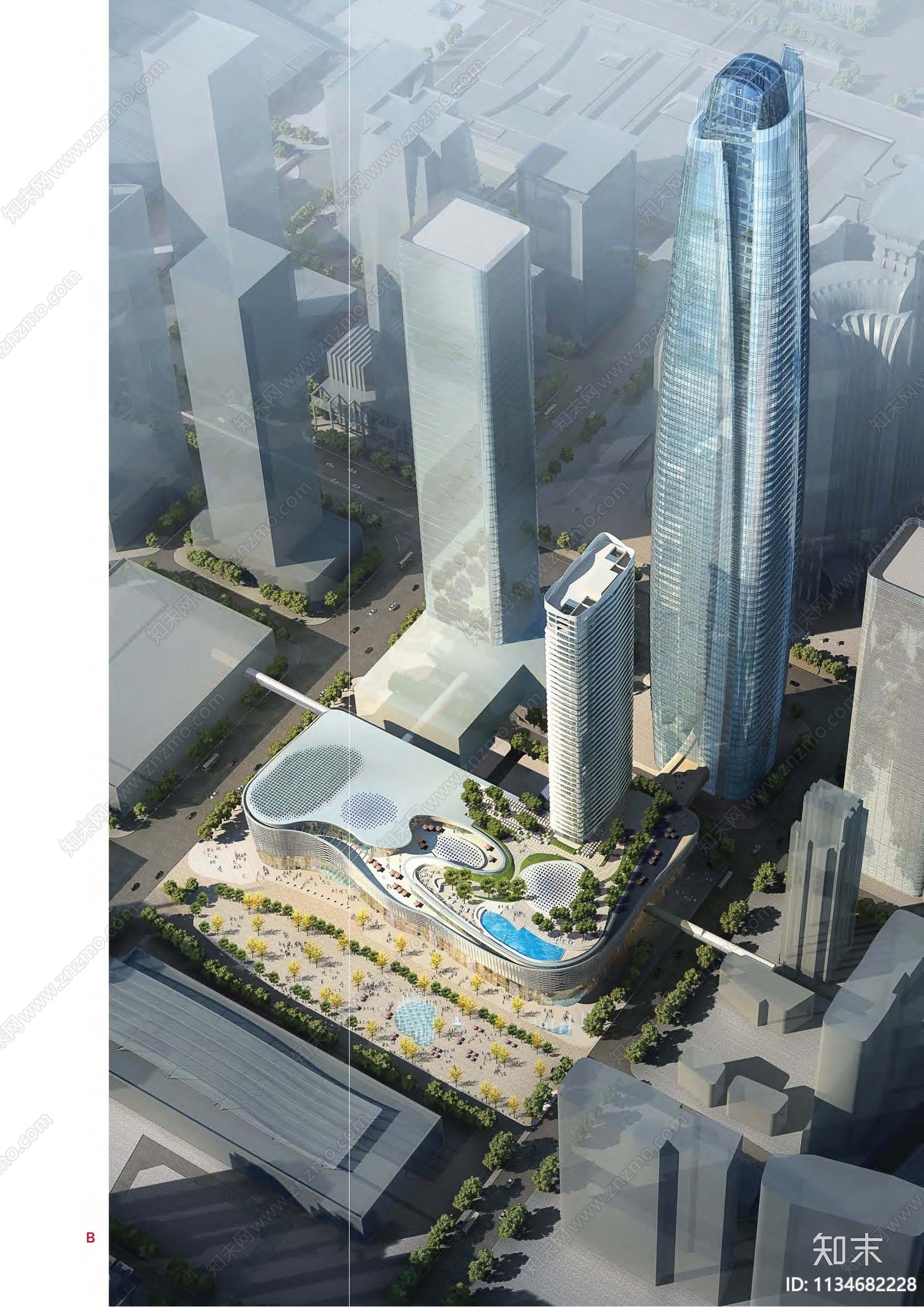 深圳福田岗厦河园片区1地块建筑方案文本下载【ID:1134682228】_【知末方案文本库】