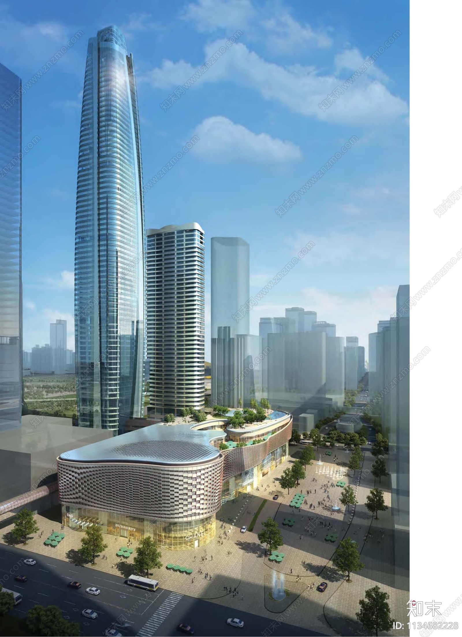 深圳福田岗厦河园片区1地块建筑方案文本下载【ID:1134682228】_【知末方案文本库】