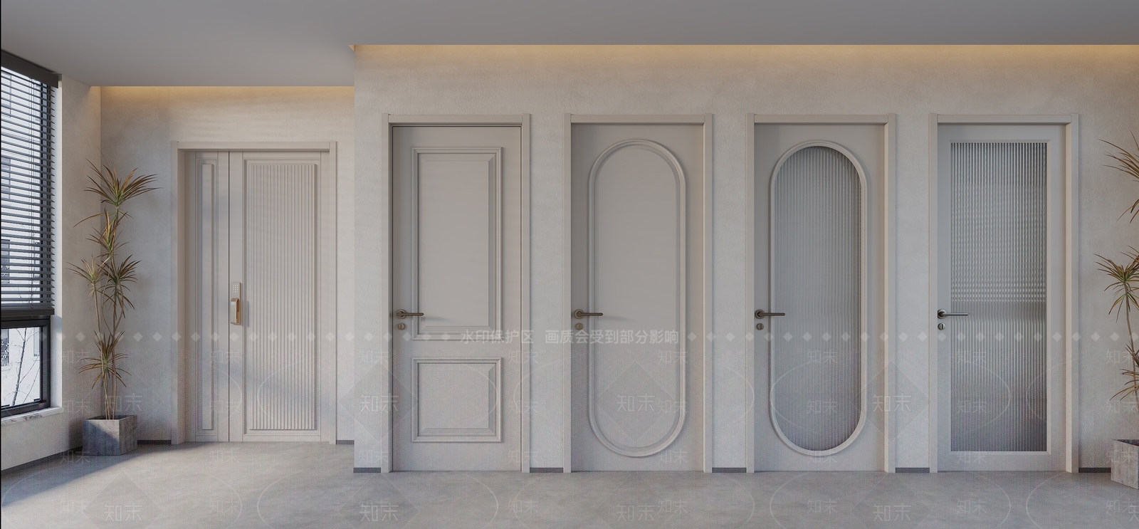 美式单开门3D模型下载【ID:1134735188】
