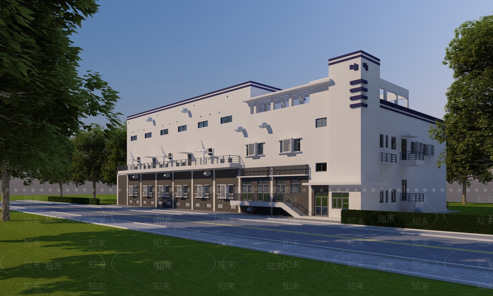 现代变电站3D模型下载【ID:1134735646】