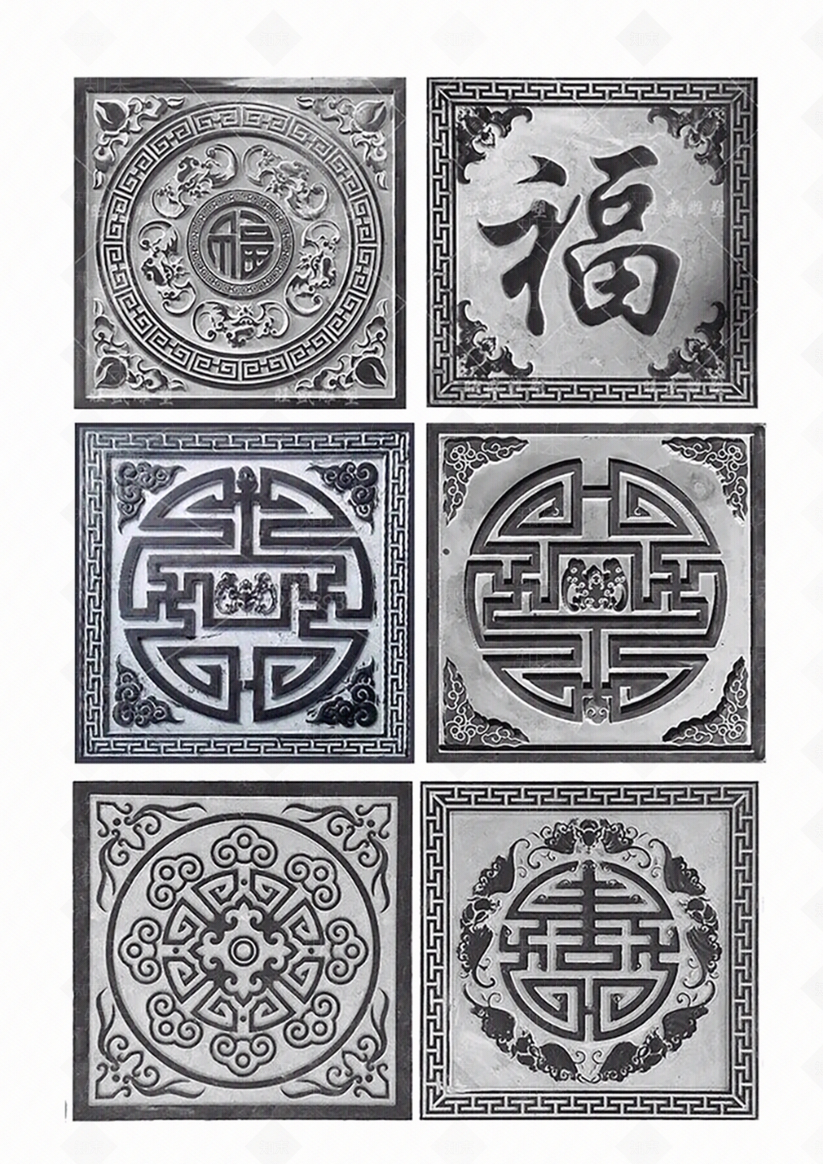 中式石雕地砖贴图下载【ID:1134757447】