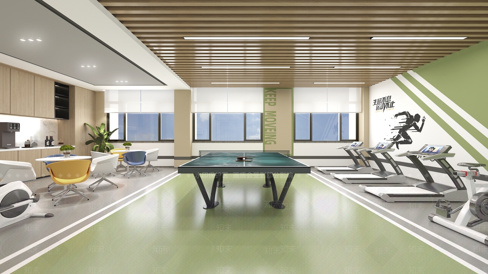 现代茶水间3D模型下载【ID:1134794939】