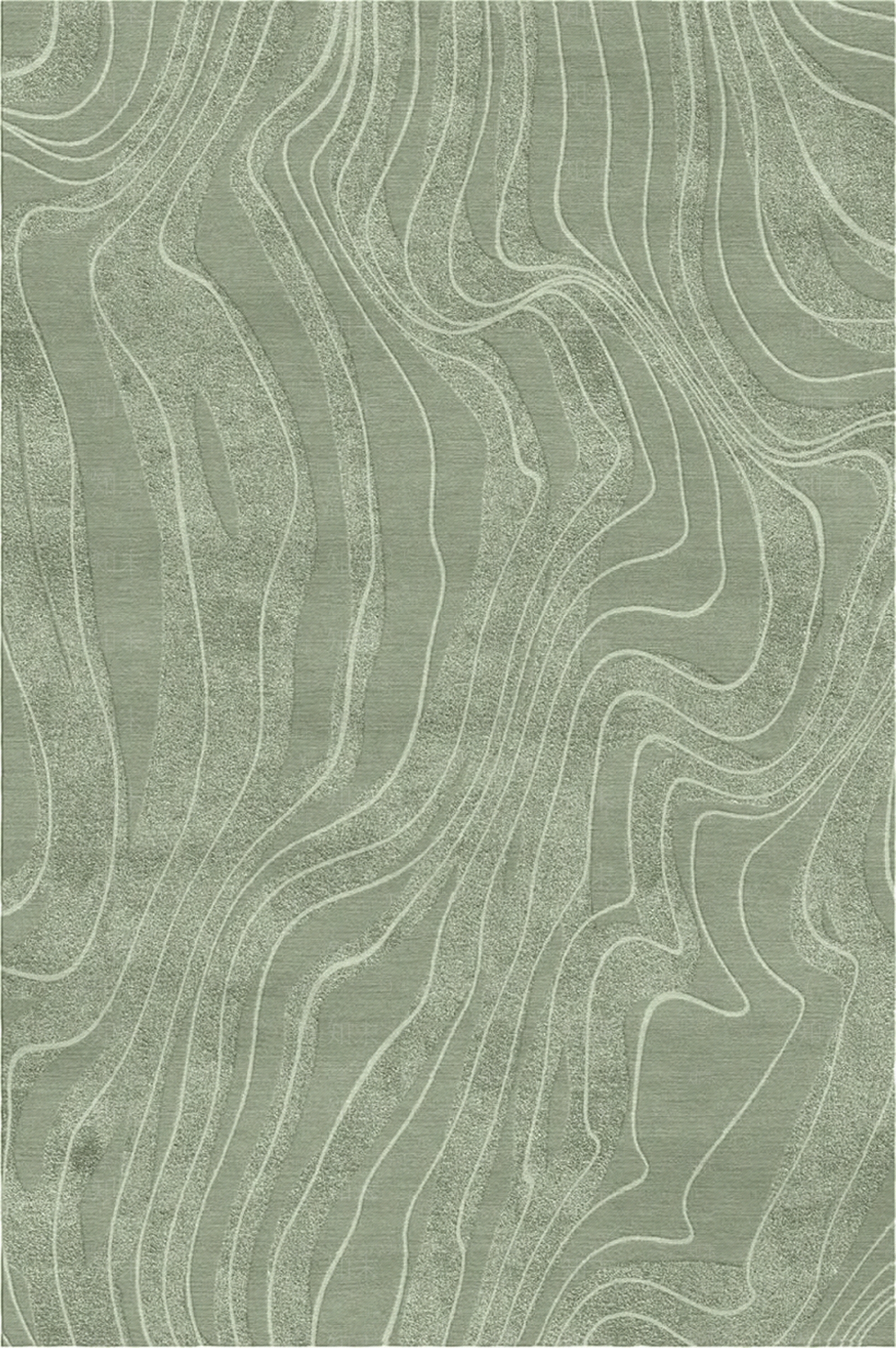 现代绿色条纹地毯贴图下载【ID:1134815940】