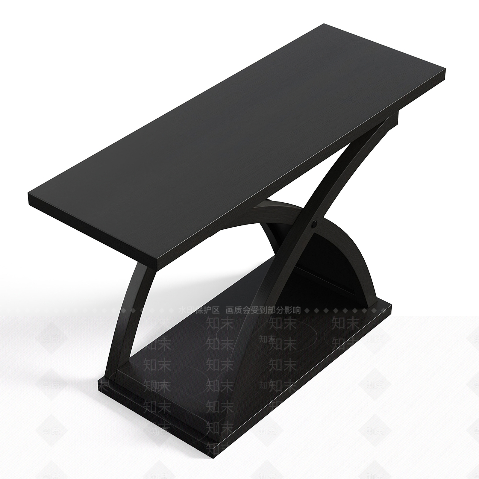 现代办公桌3D模型下载【ID:1134839679】