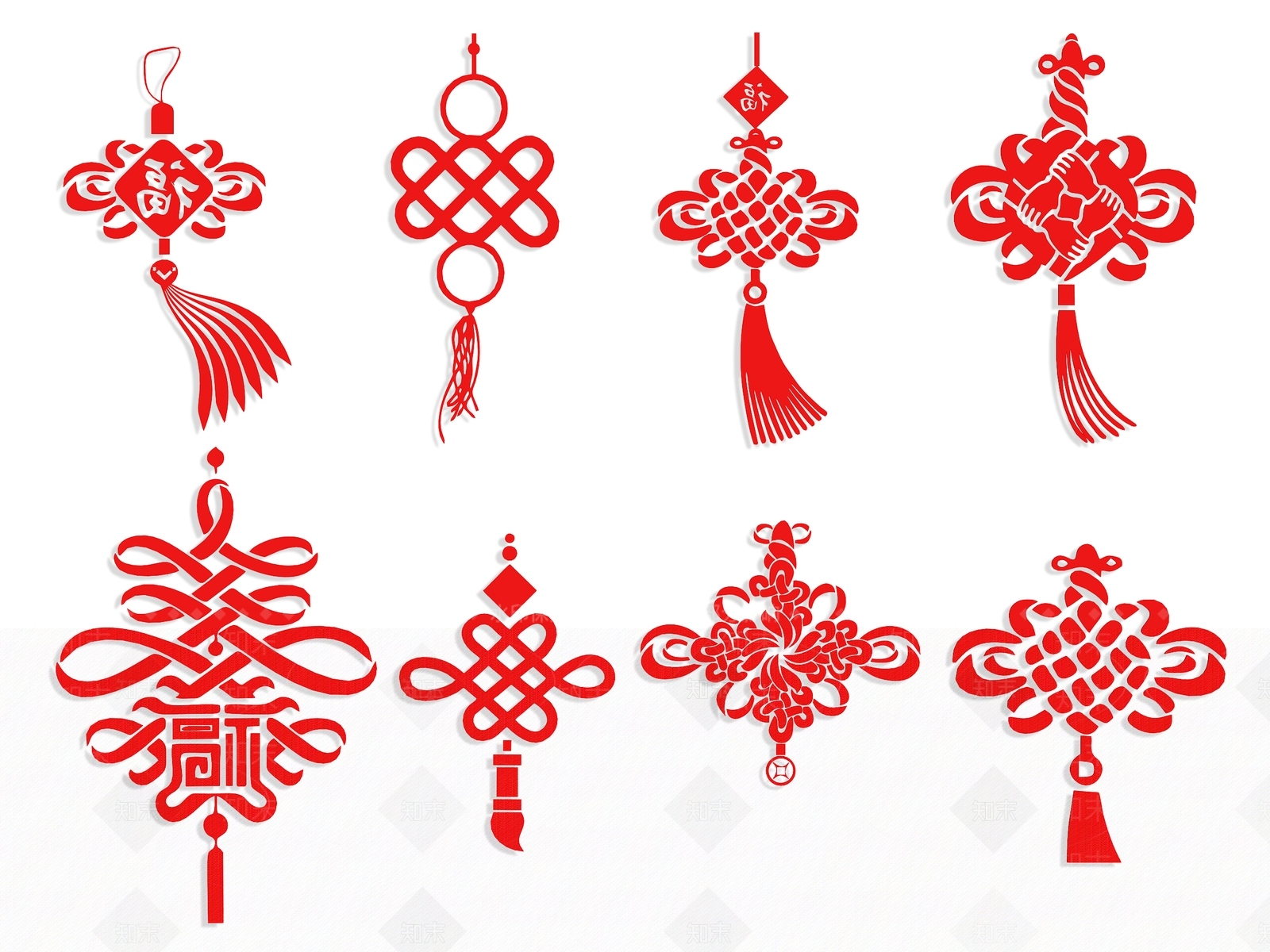 新中式中国结3D模型下载【ID:1134869565】