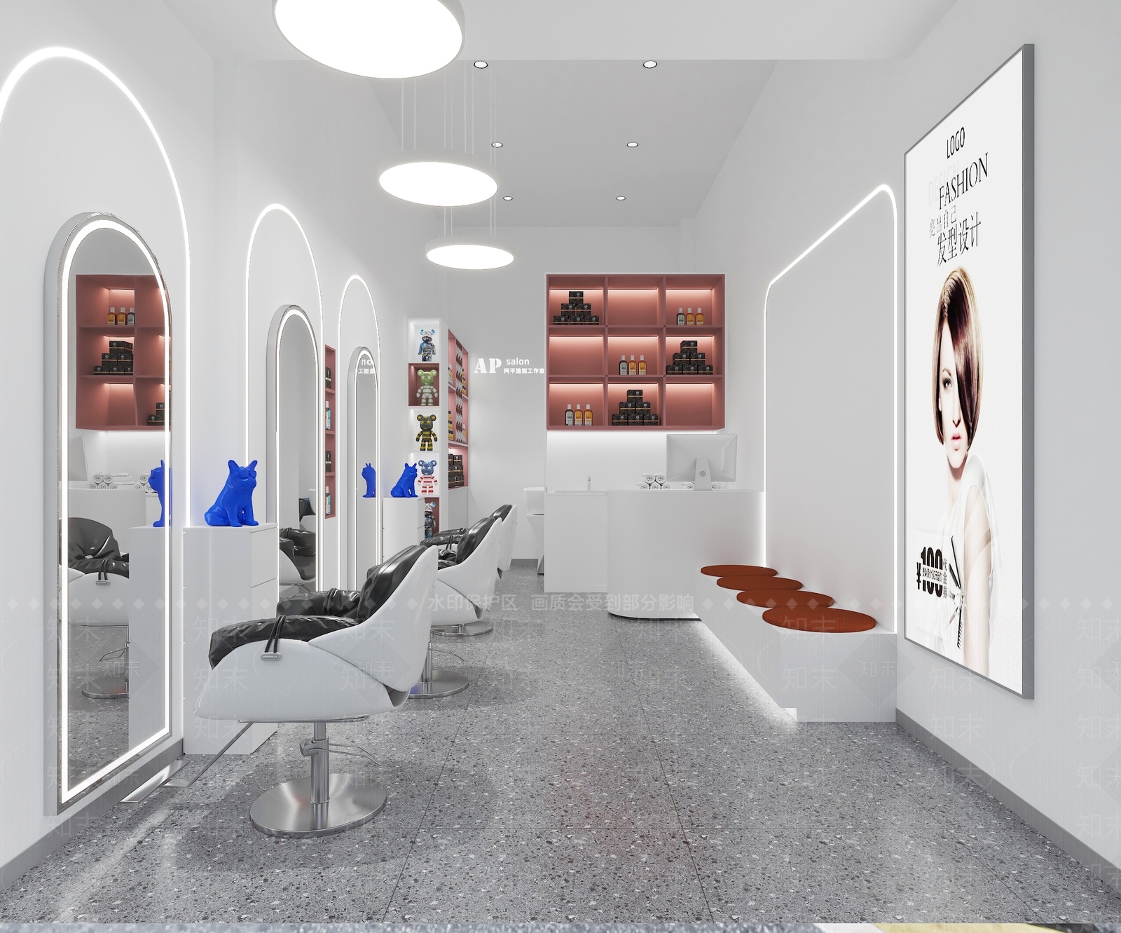 现代理发店3D模型下载【ID:1134879282】