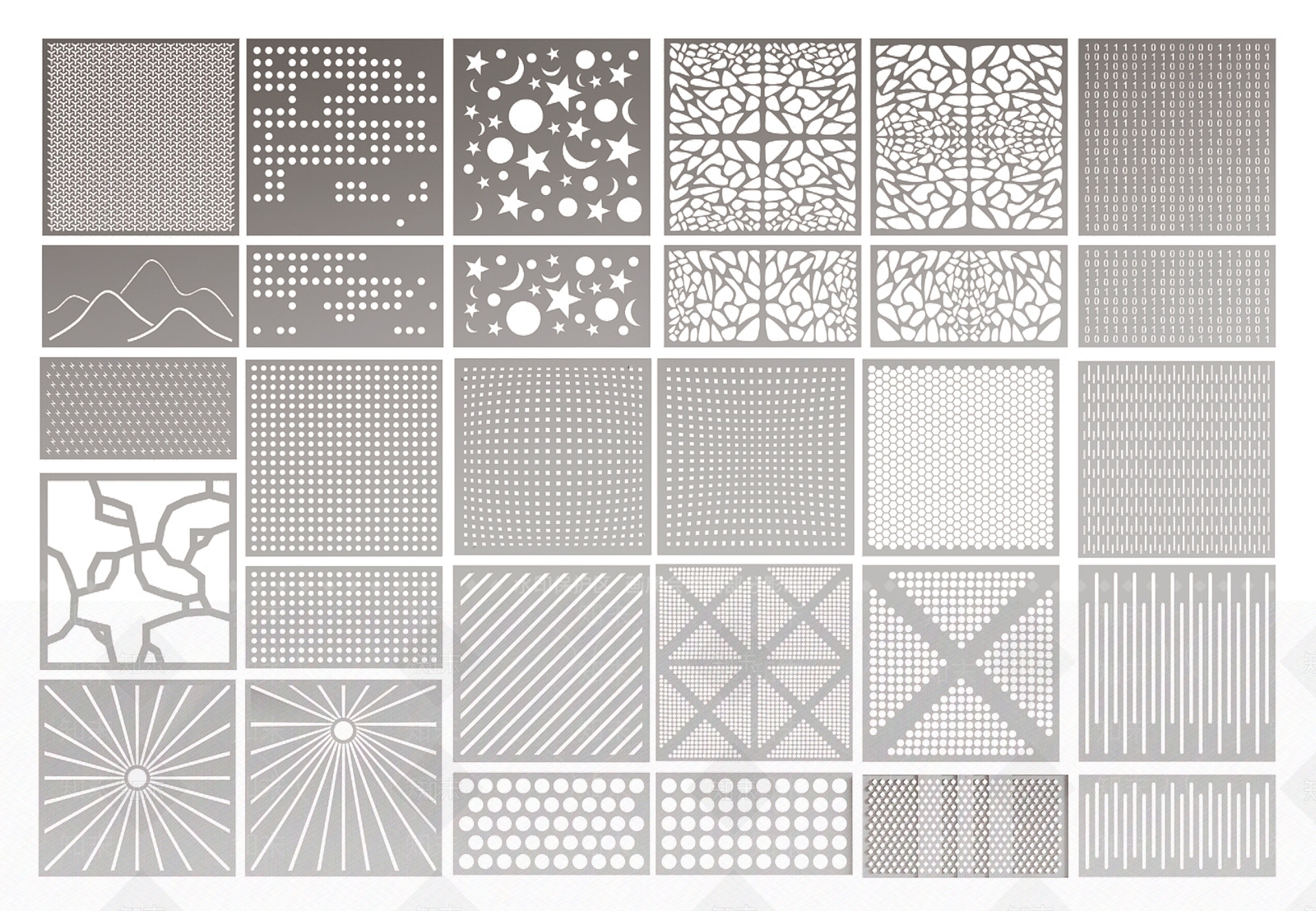 现代镂空雕花板3D模型下载【ID:1134958098】