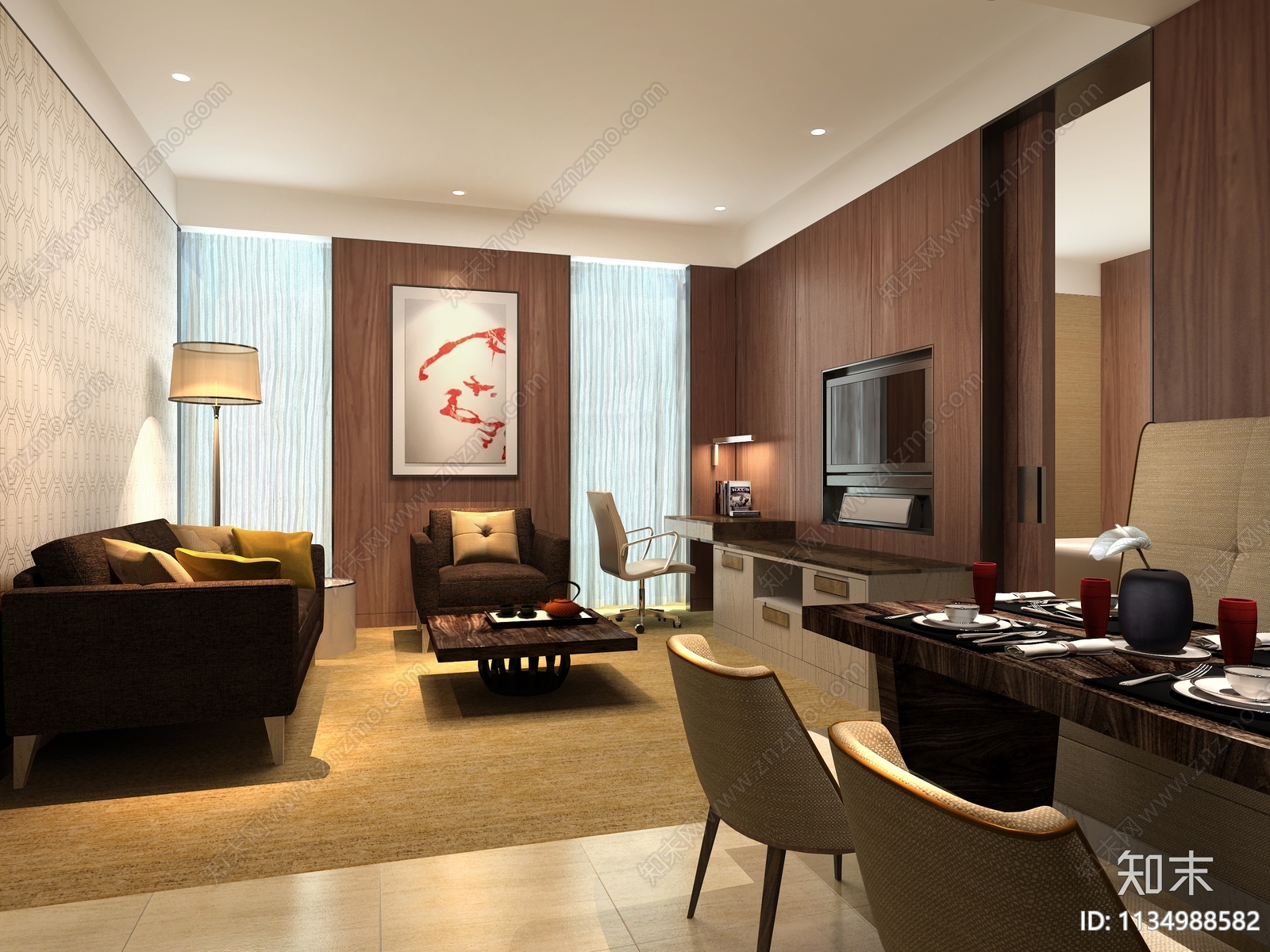 白金湾酒店cad施工图下载【ID:1134988582】