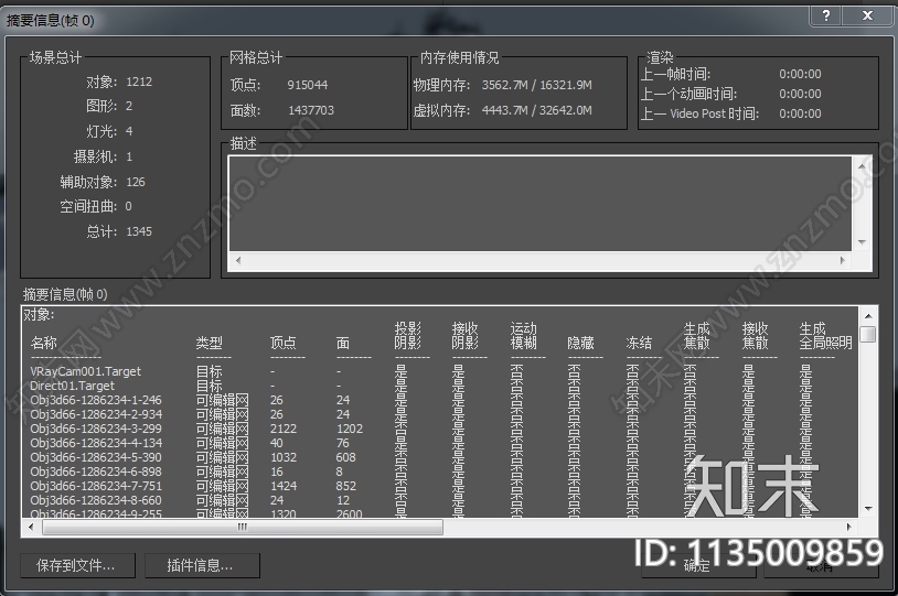 简欧高层住宅3D模型下载【ID:1135009859】