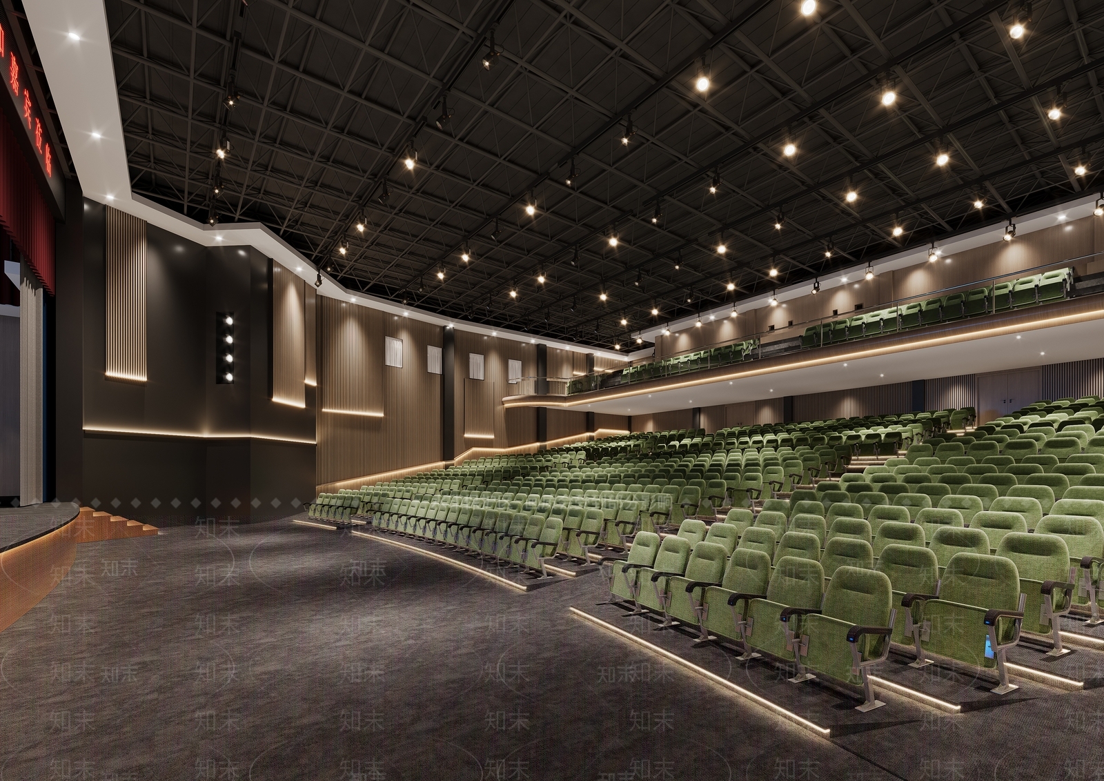 现代报告厅3D模型下载【ID:1135062220】