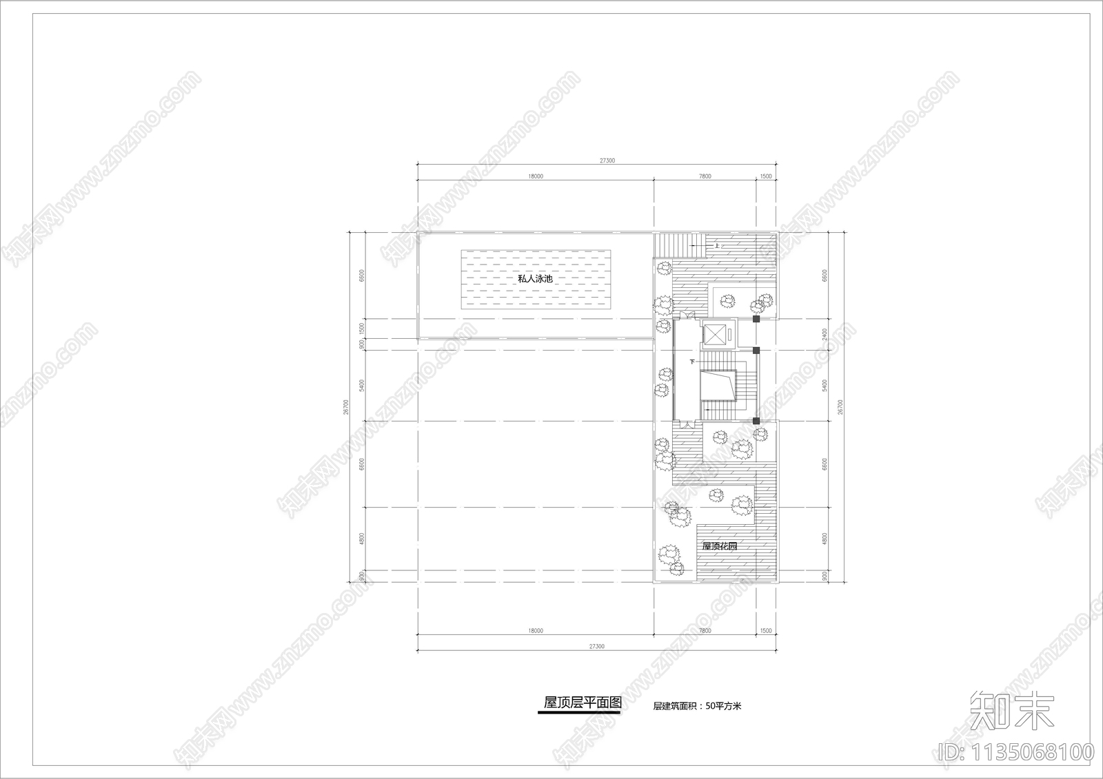 现代民宿建筑效果图cad施工图下载【ID:1135068100】