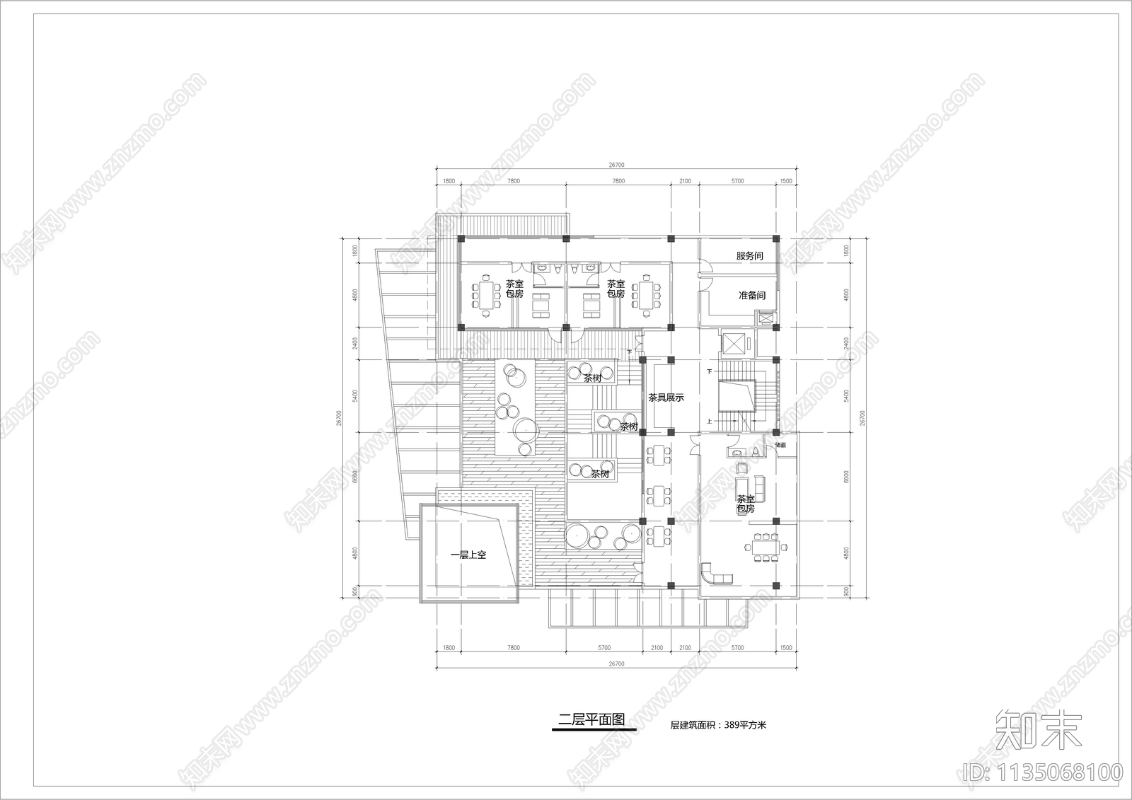 现代民宿建筑效果图cad施工图下载【ID:1135068100】